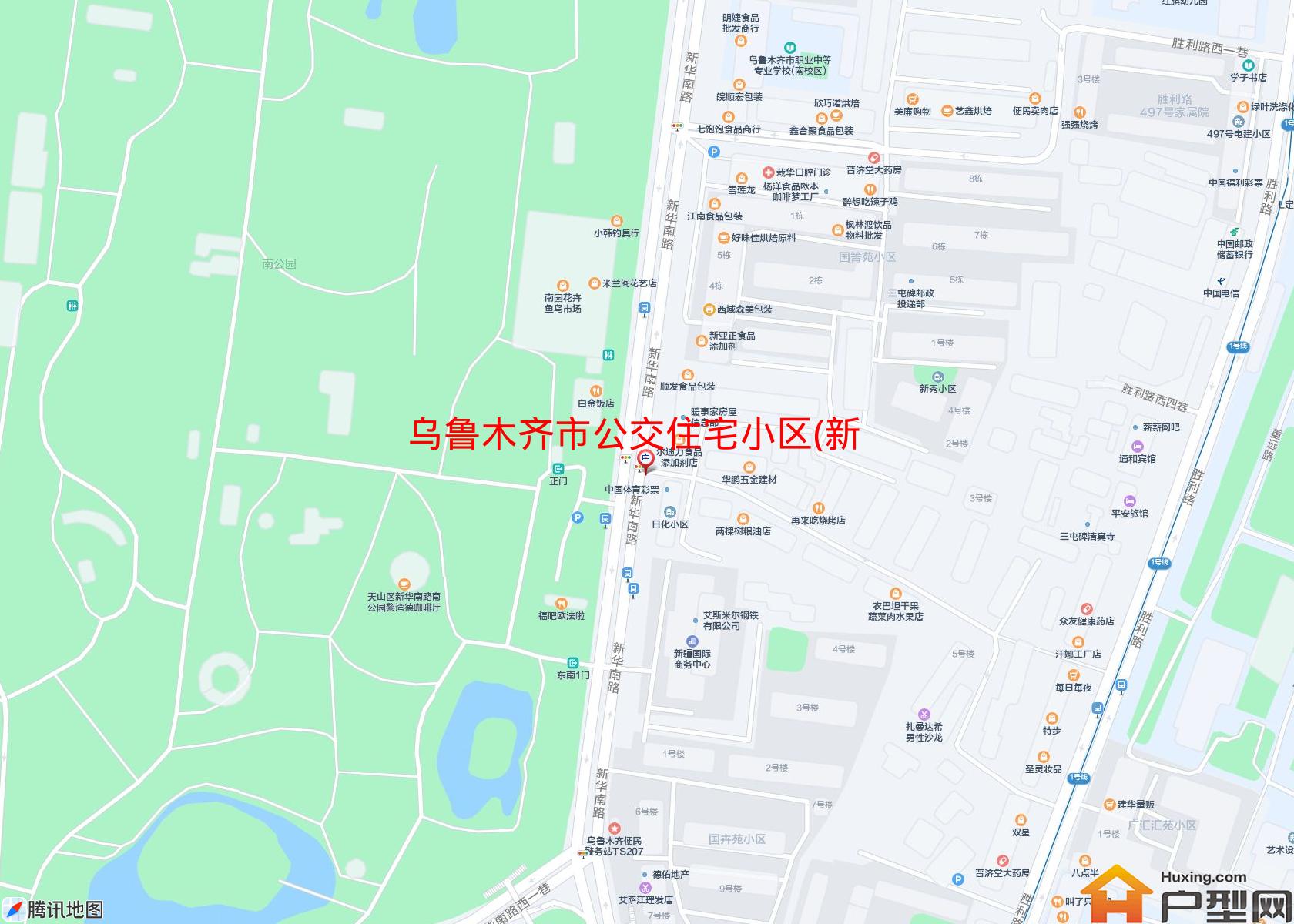 公交住宅小区(新华南路)小区 - 户型网