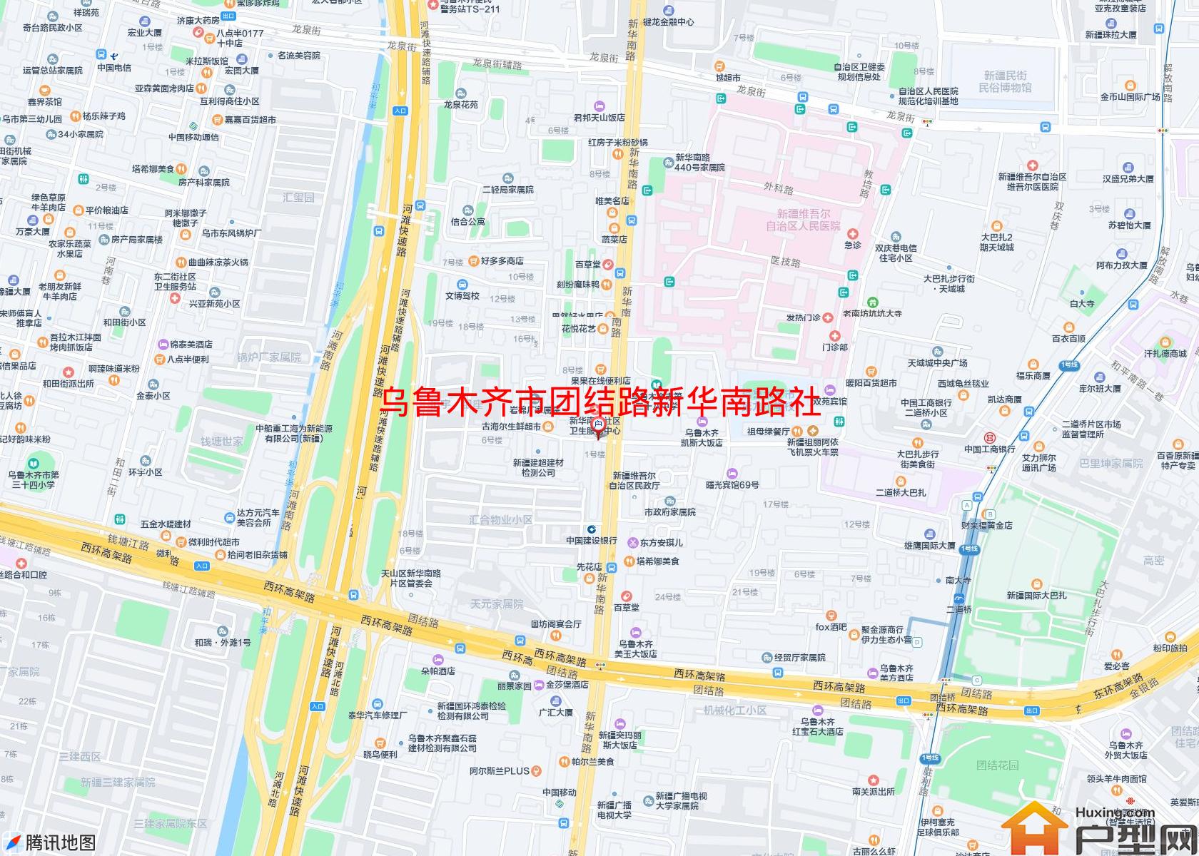 团结路新华南路社区小区 - 户型网