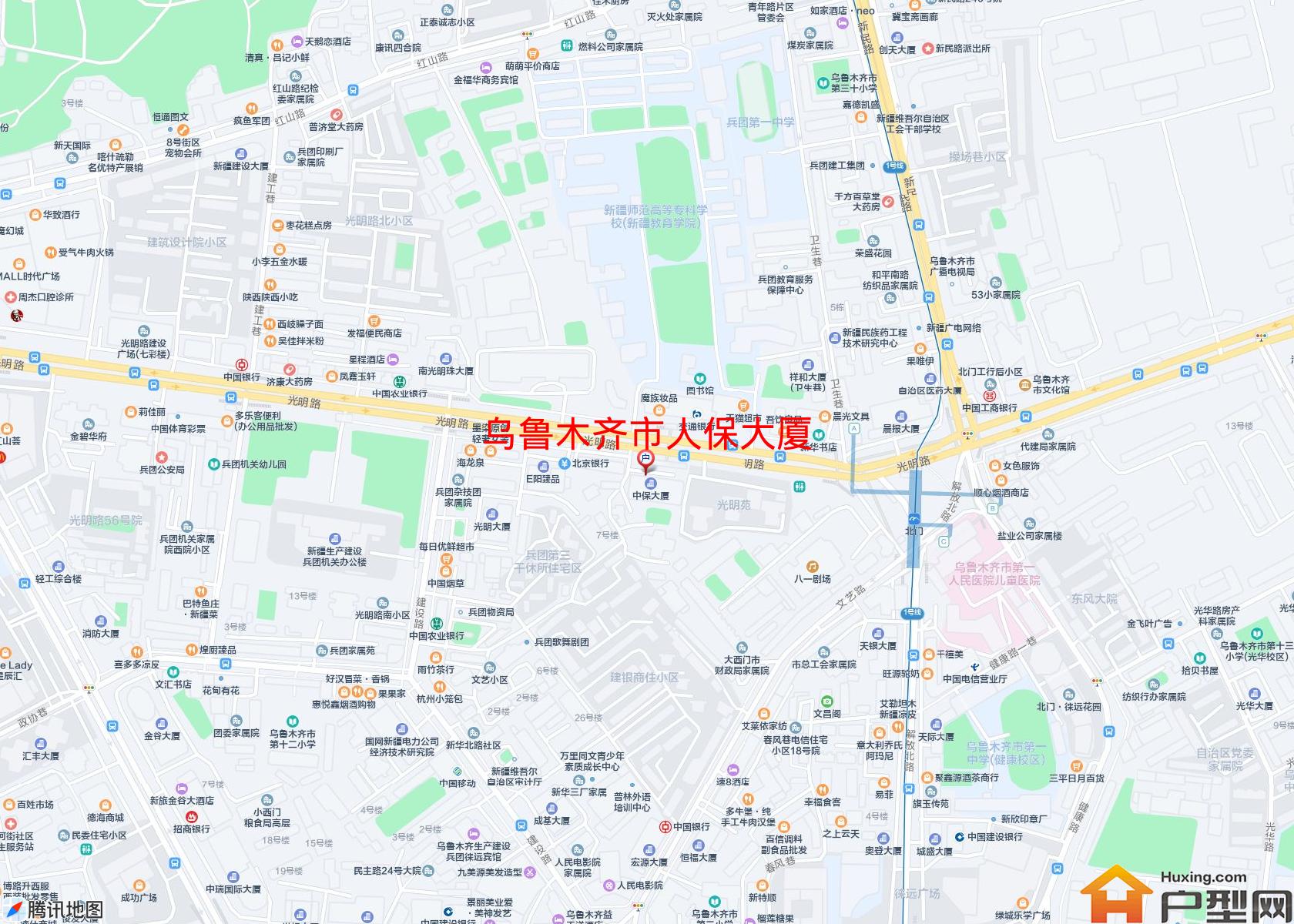 人保大厦小区 - 户型网