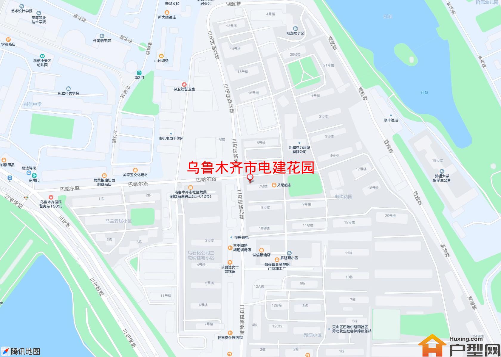 电建花园小区 - 户型网