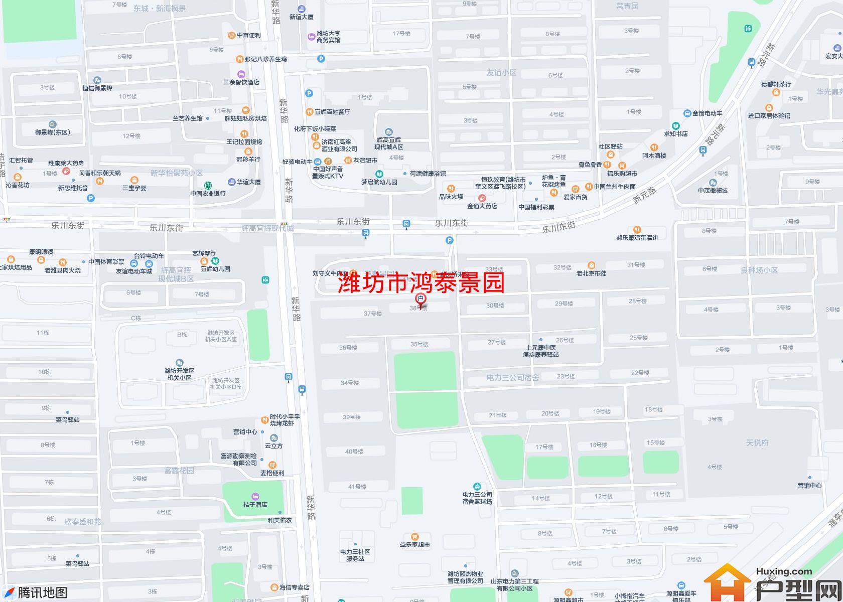 鸿泰景园小区 - 户型网
