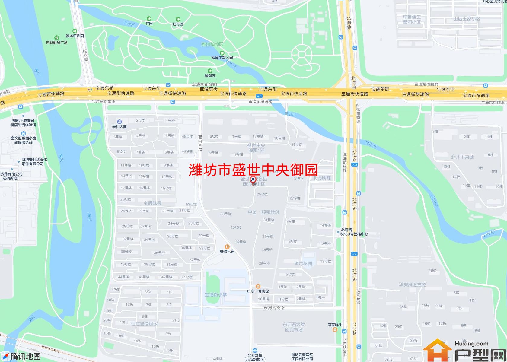 盛世中央御园小区 - 户型网