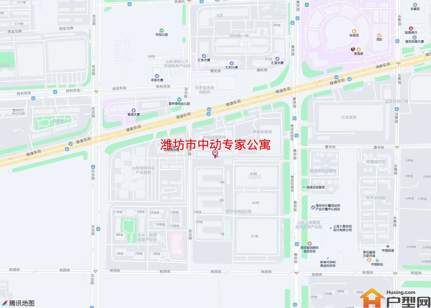 中动专家公寓小区 - 户型网