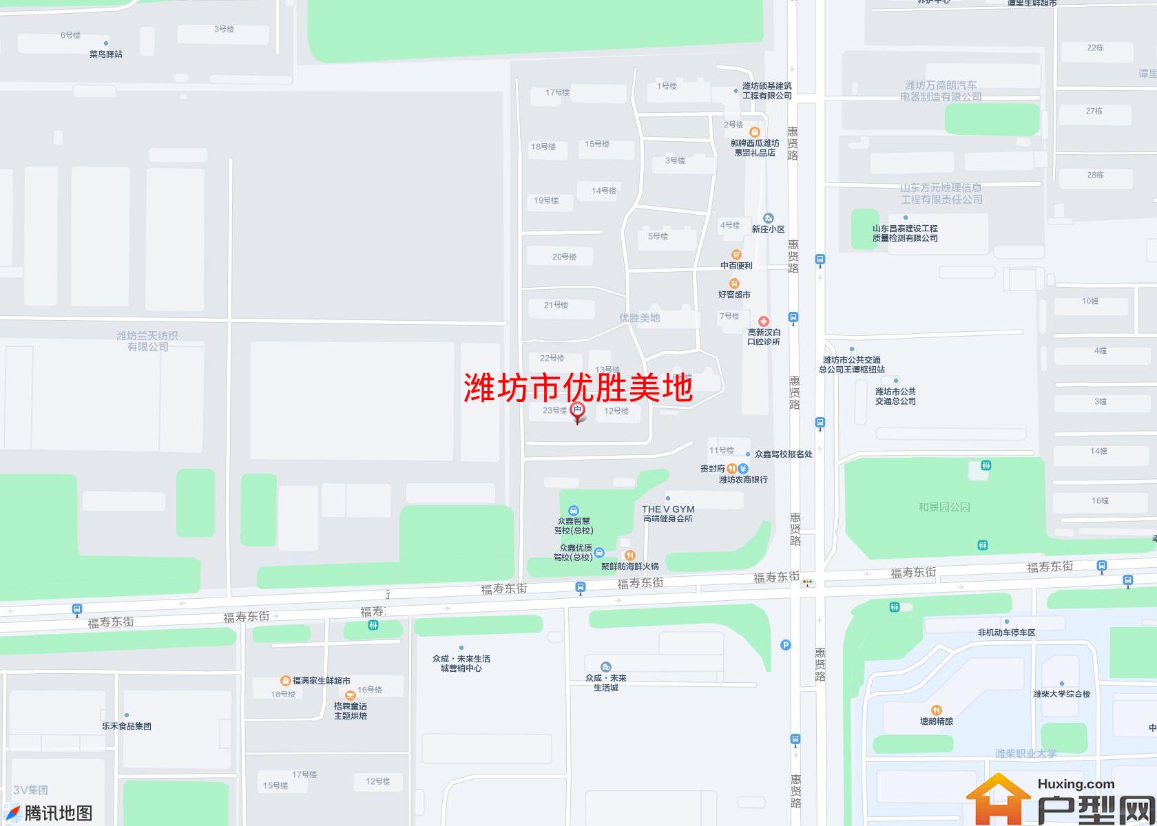 优胜美地小区 - 户型网