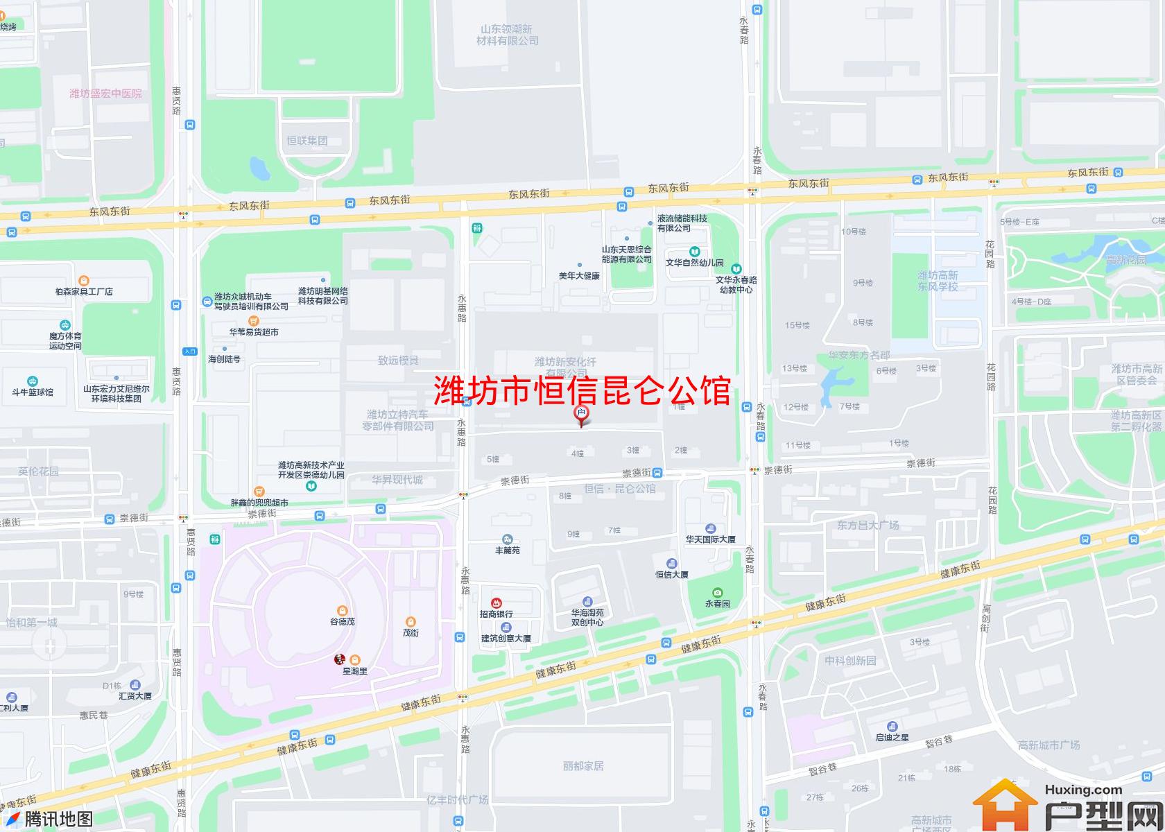 恒信昆仑公馆小区 - 户型网