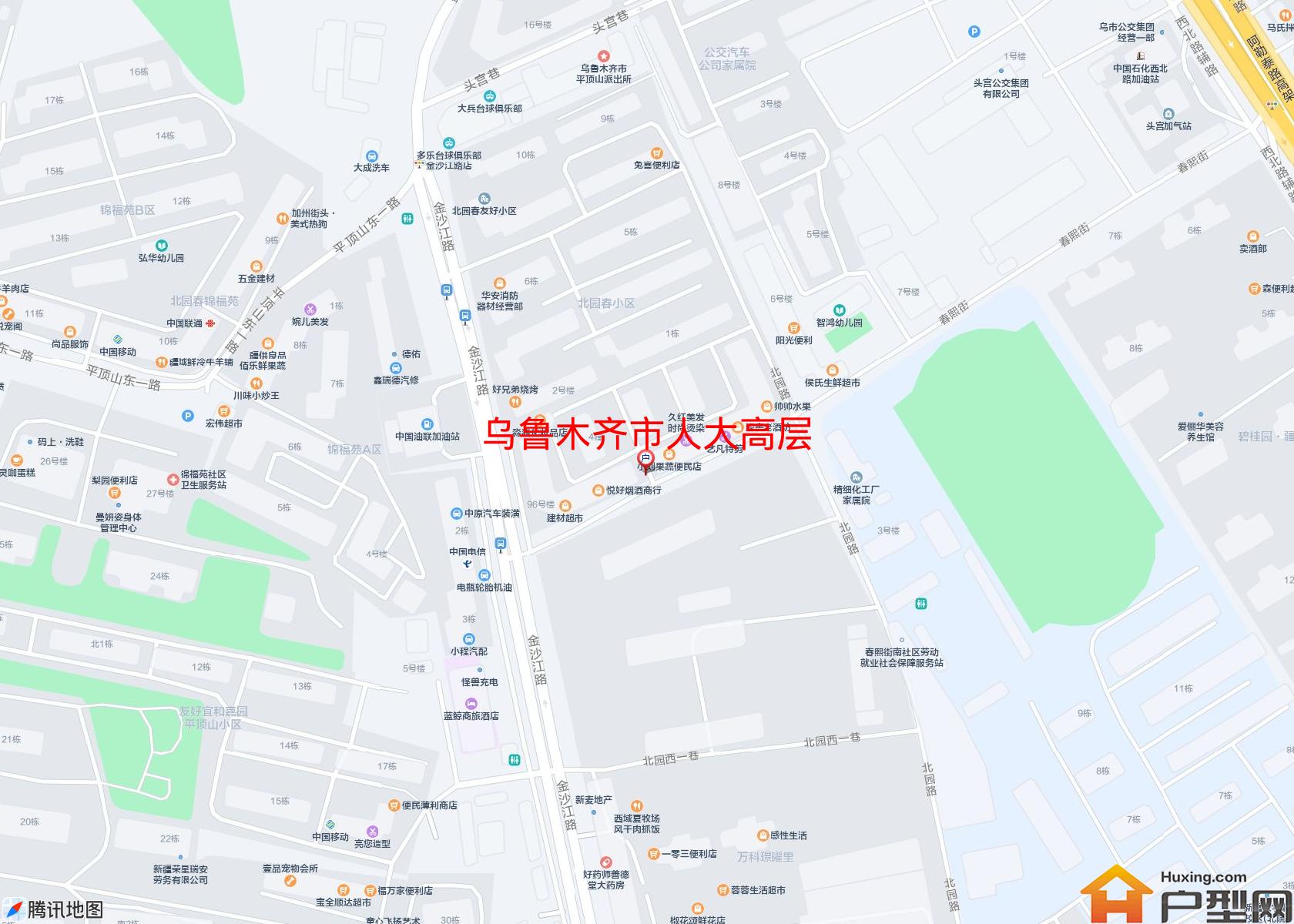 人大高层小区 - 户型网