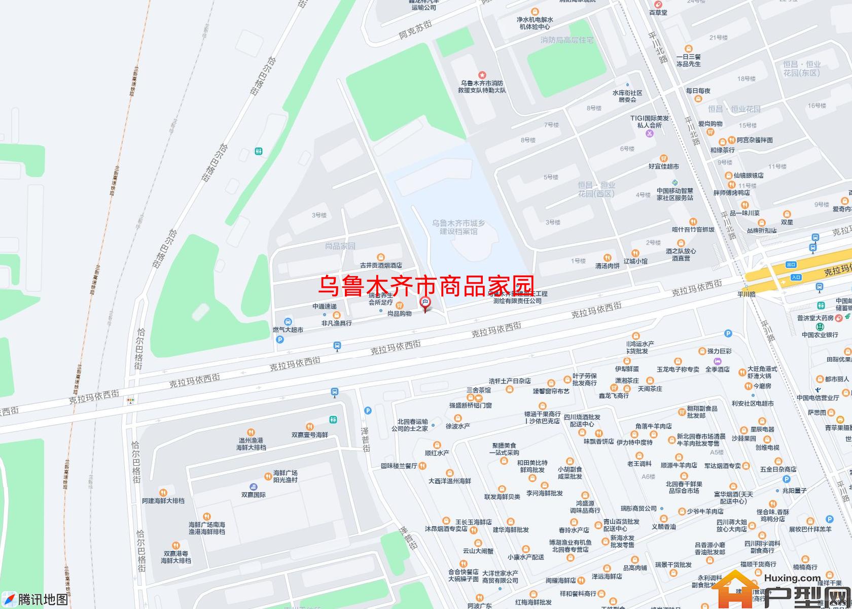 商品家园小区 - 户型网