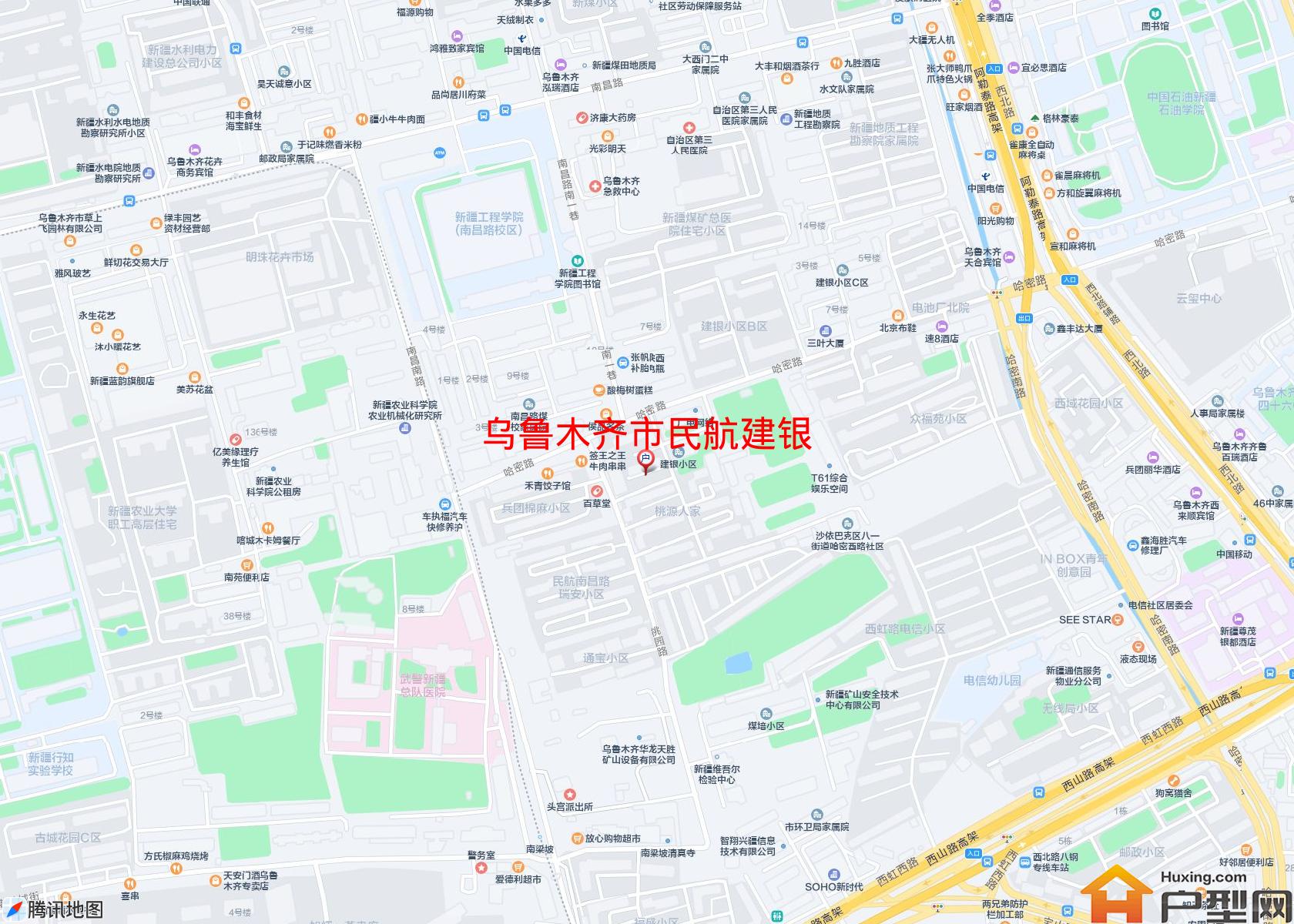 民航建银小区 - 户型网