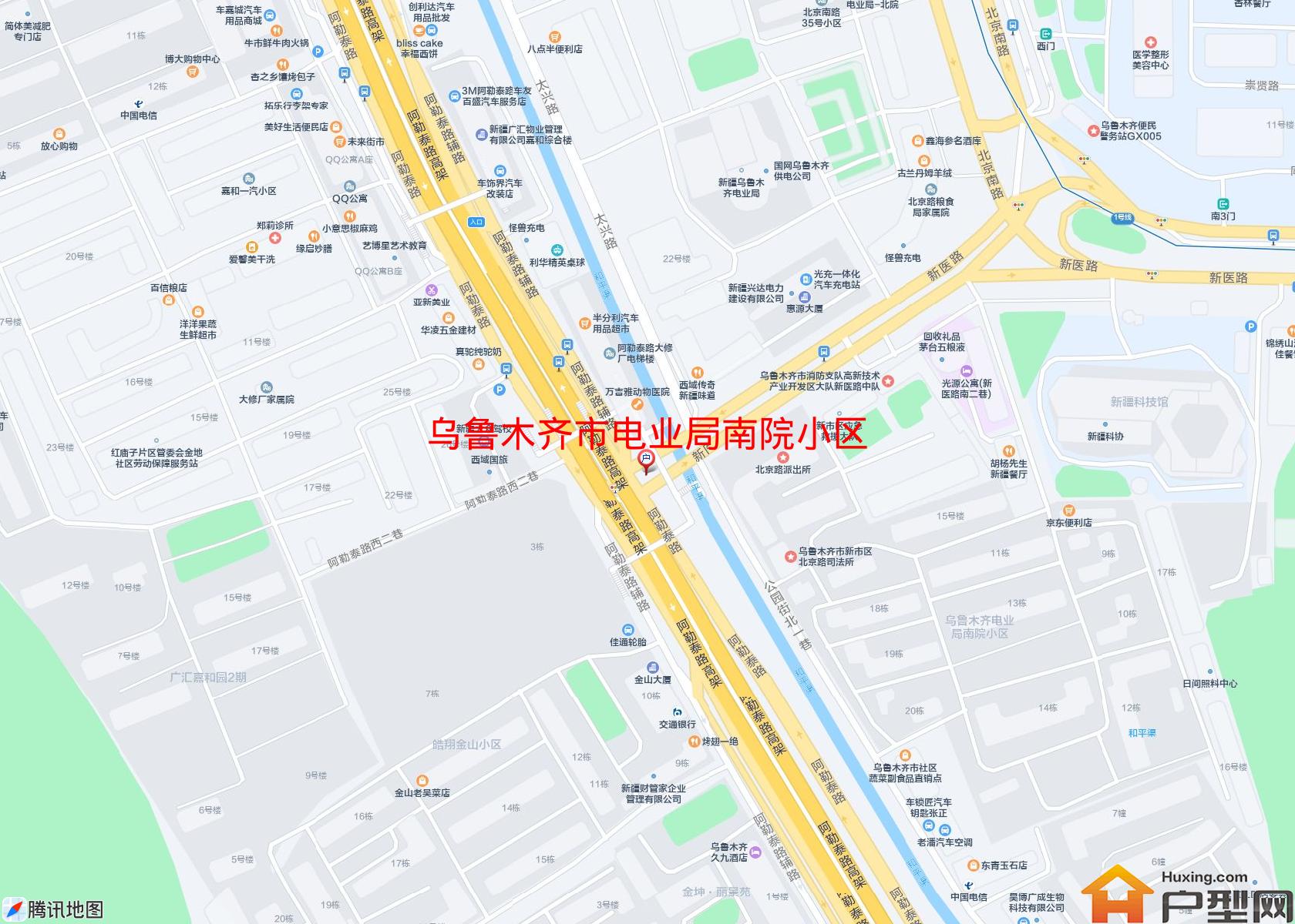 电业局南院小区小区 - 户型网