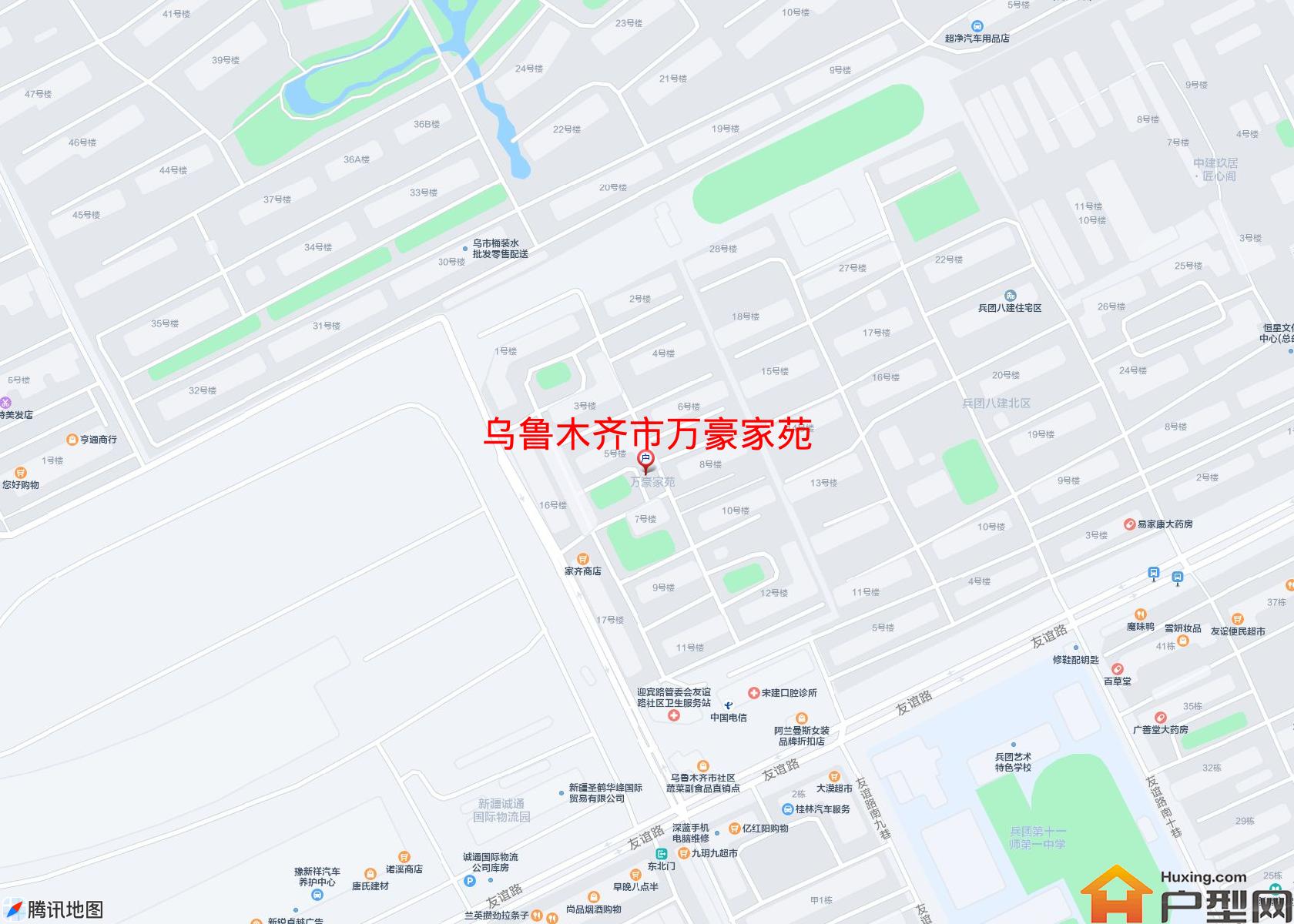 万豪家苑小区 - 户型网