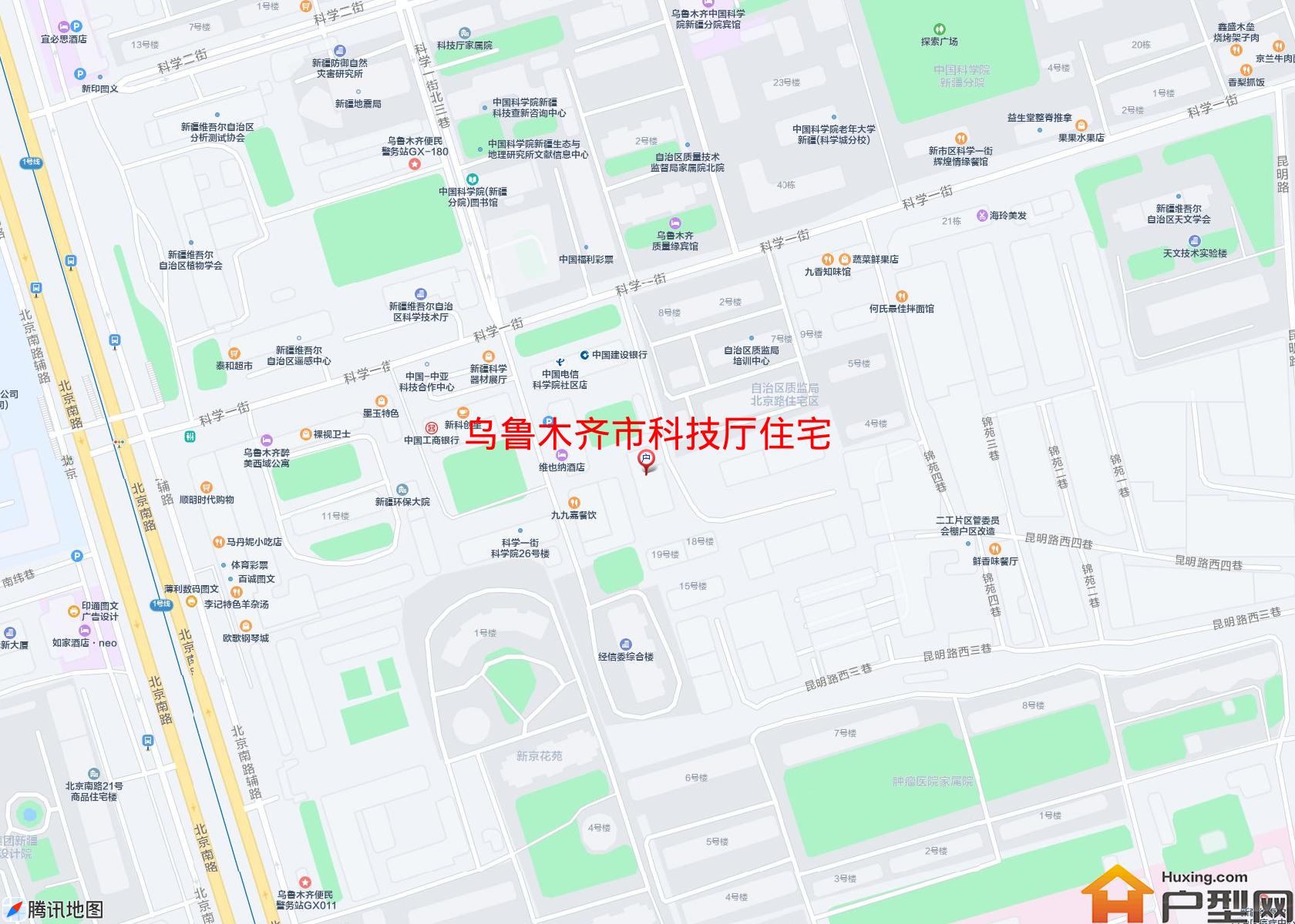 科技厅住宅小区 - 户型网