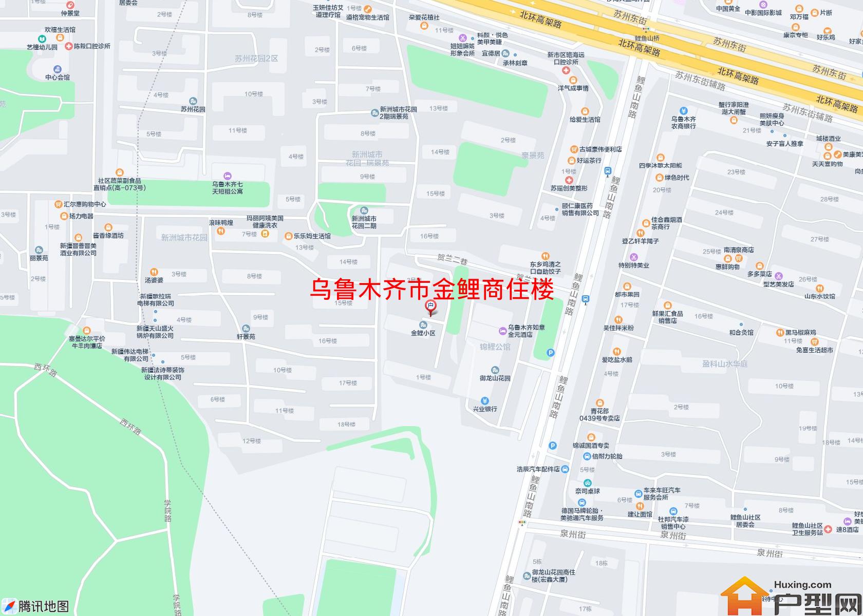 金鲤商住楼小区 - 户型网