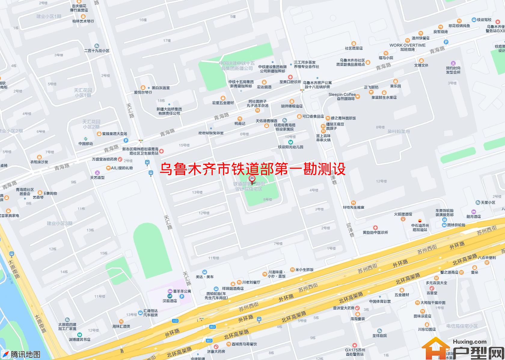 铁道部第一勘测设计院住宅区小区 - 户型网