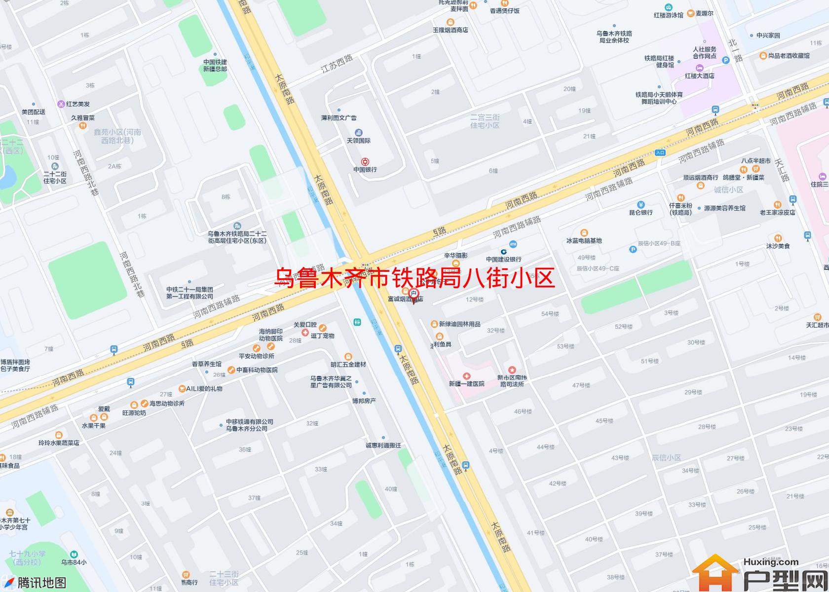 铁路局八街小区小区 - 户型网