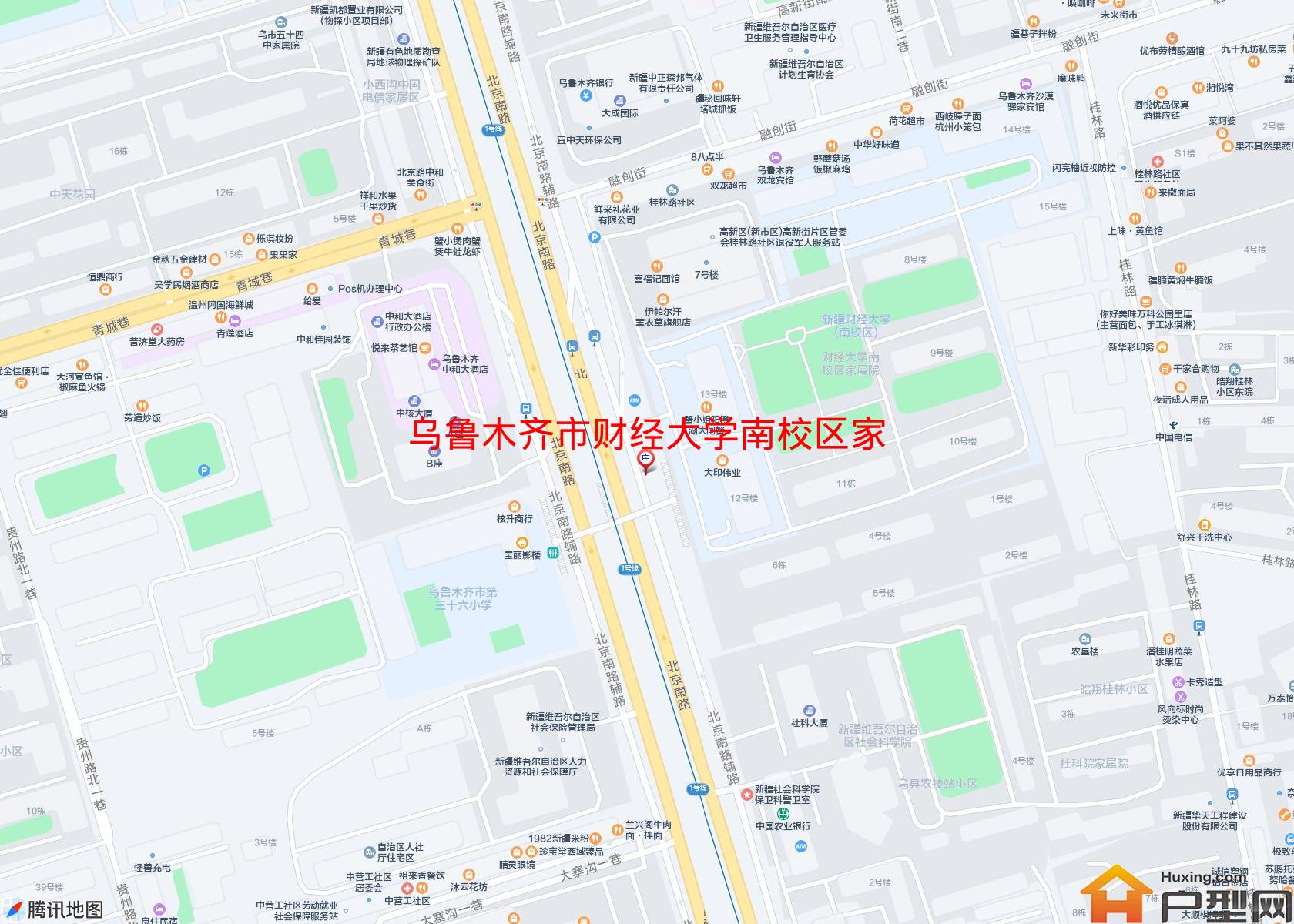 财经大学南校区家属院小区 - 户型网