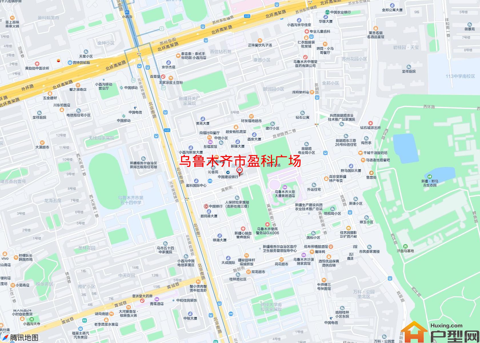 盈科广场小区 - 户型网