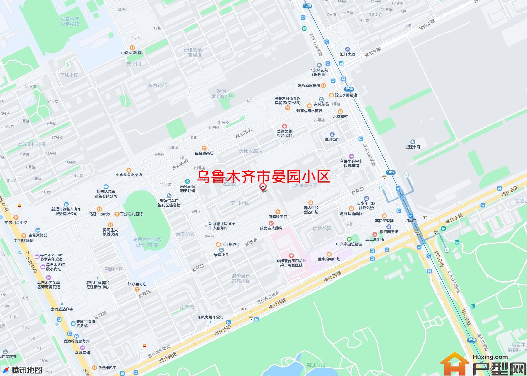 晏园小区小区 - 户型网