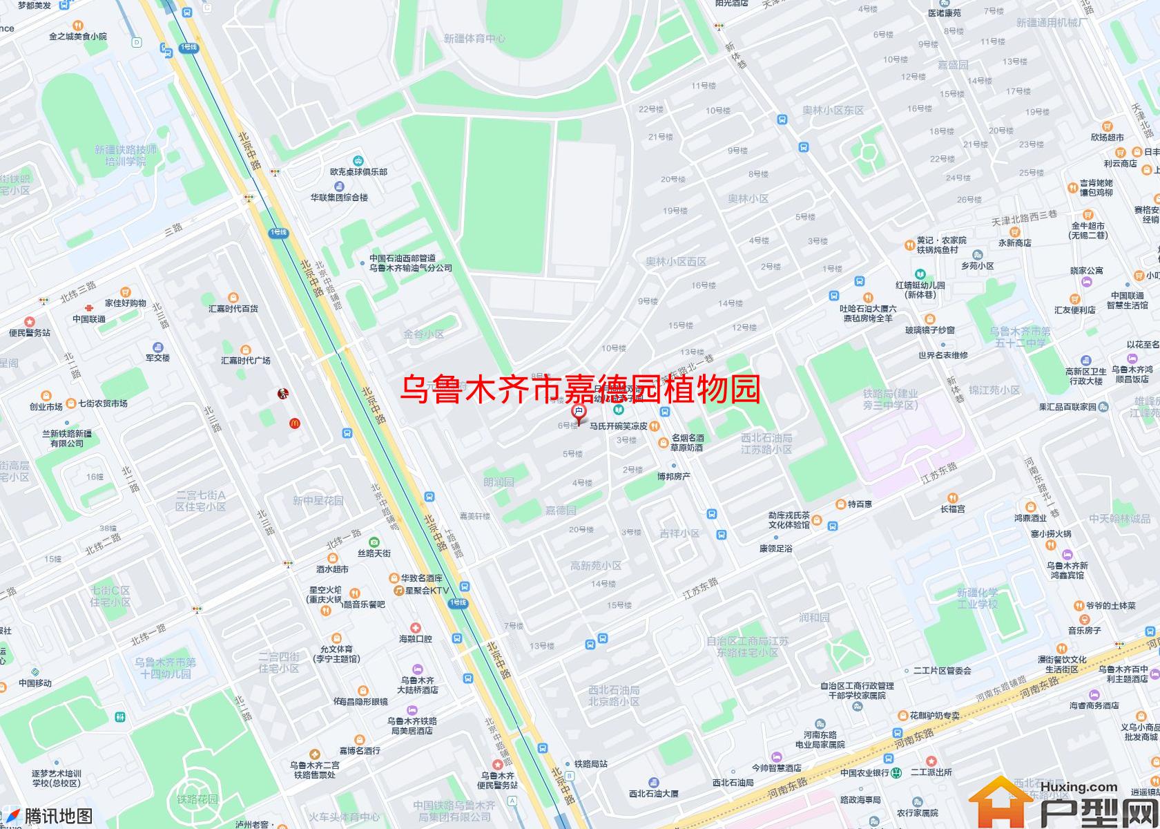 嘉德园植物园小区 - 户型网
