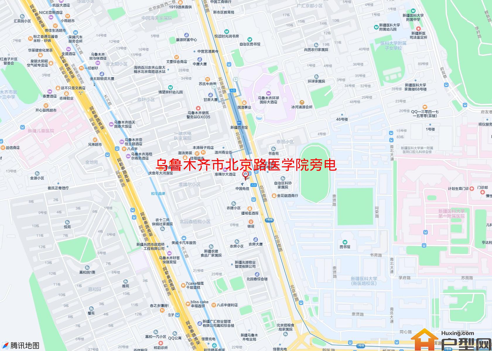 北京路医学院旁电业局小区 - 户型网