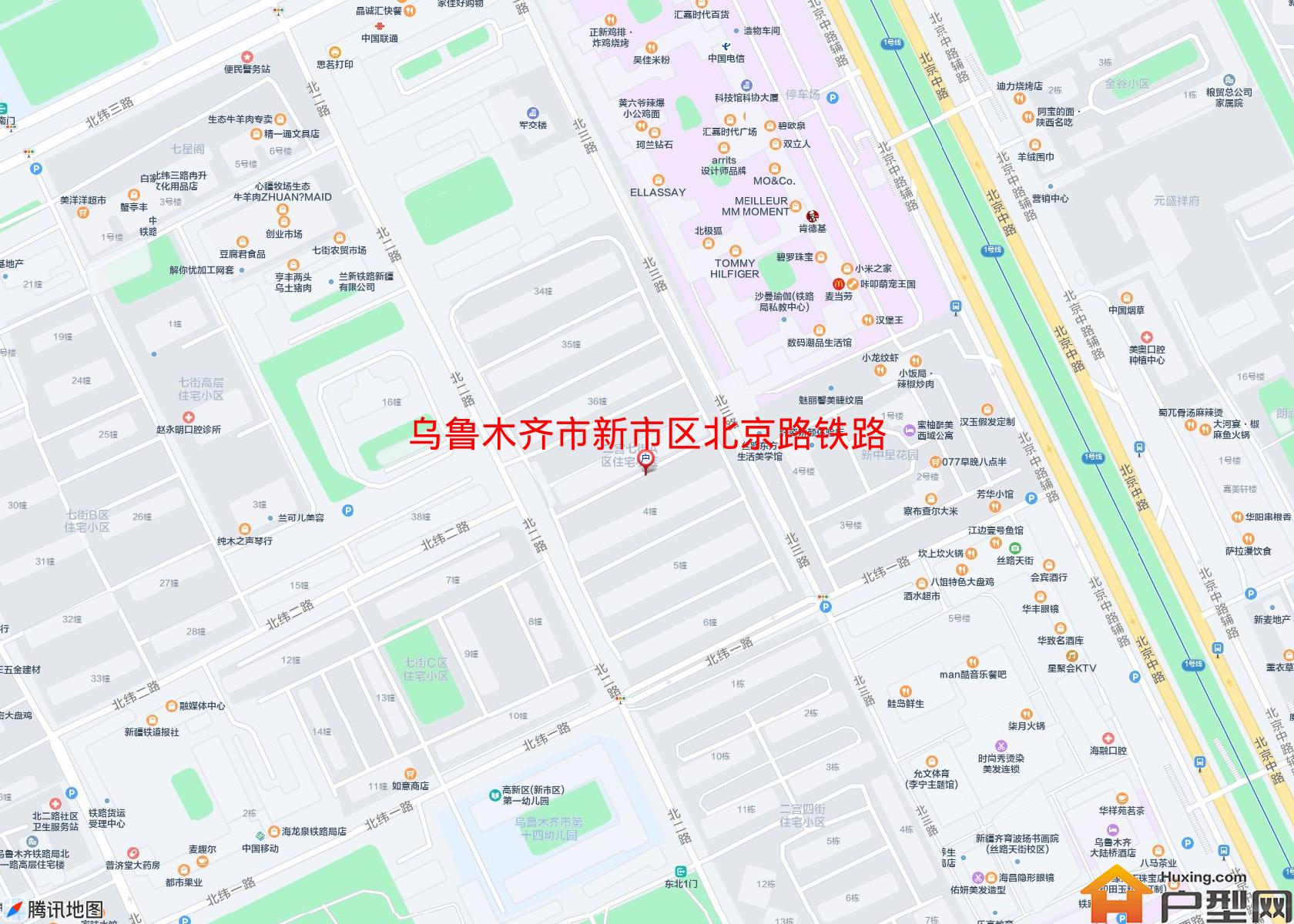 新市区北京路铁路局小区 - 户型网