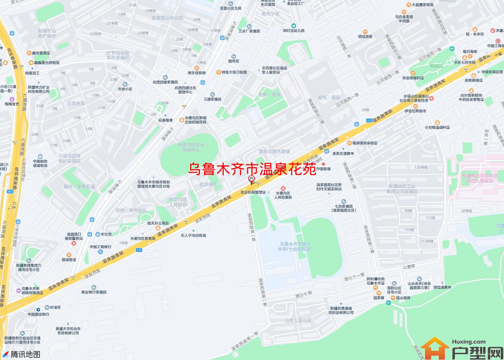 温泉花苑小区 - 户型网