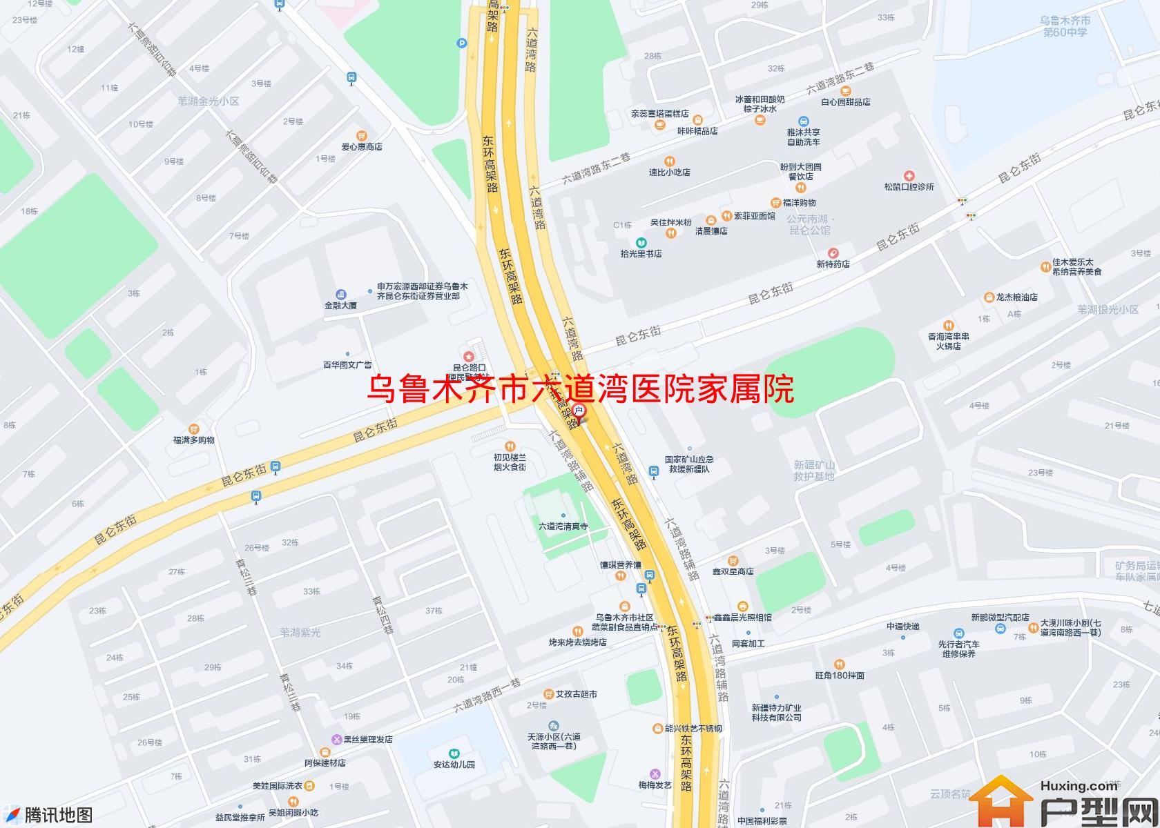 六道湾医院家属院小区 - 户型网