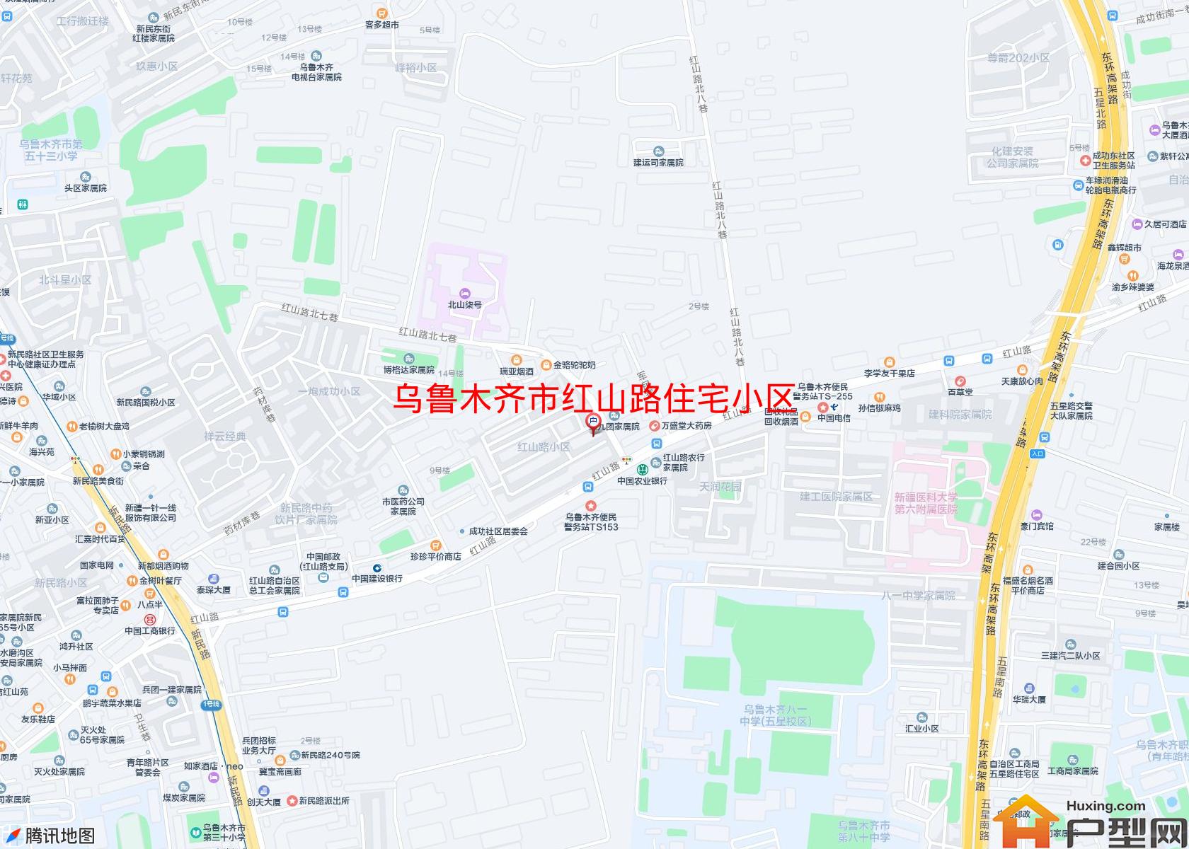 红山路住宅小区小区 - 户型网