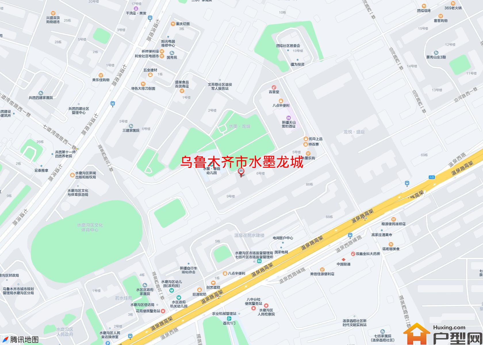 水墨龙城小区 - 户型网