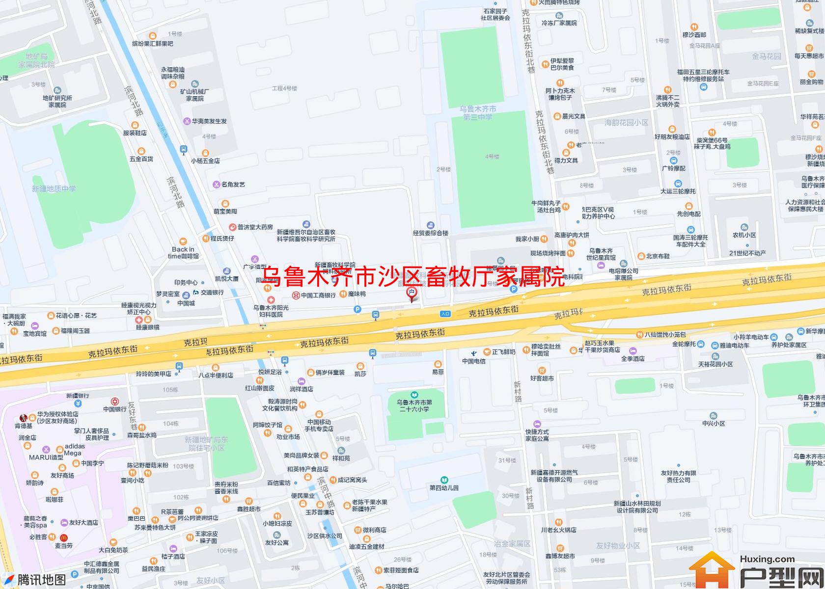 沙区畜牧厅家属院小区 - 户型网