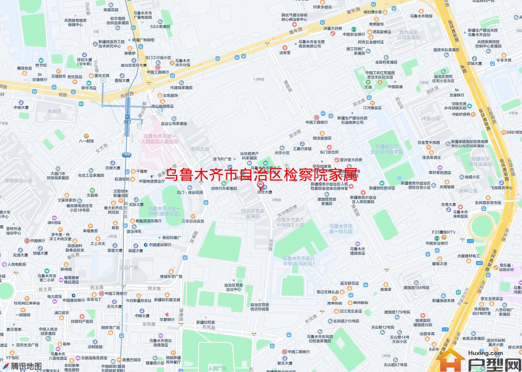 自治区检察院家属院小区 - 户型网
