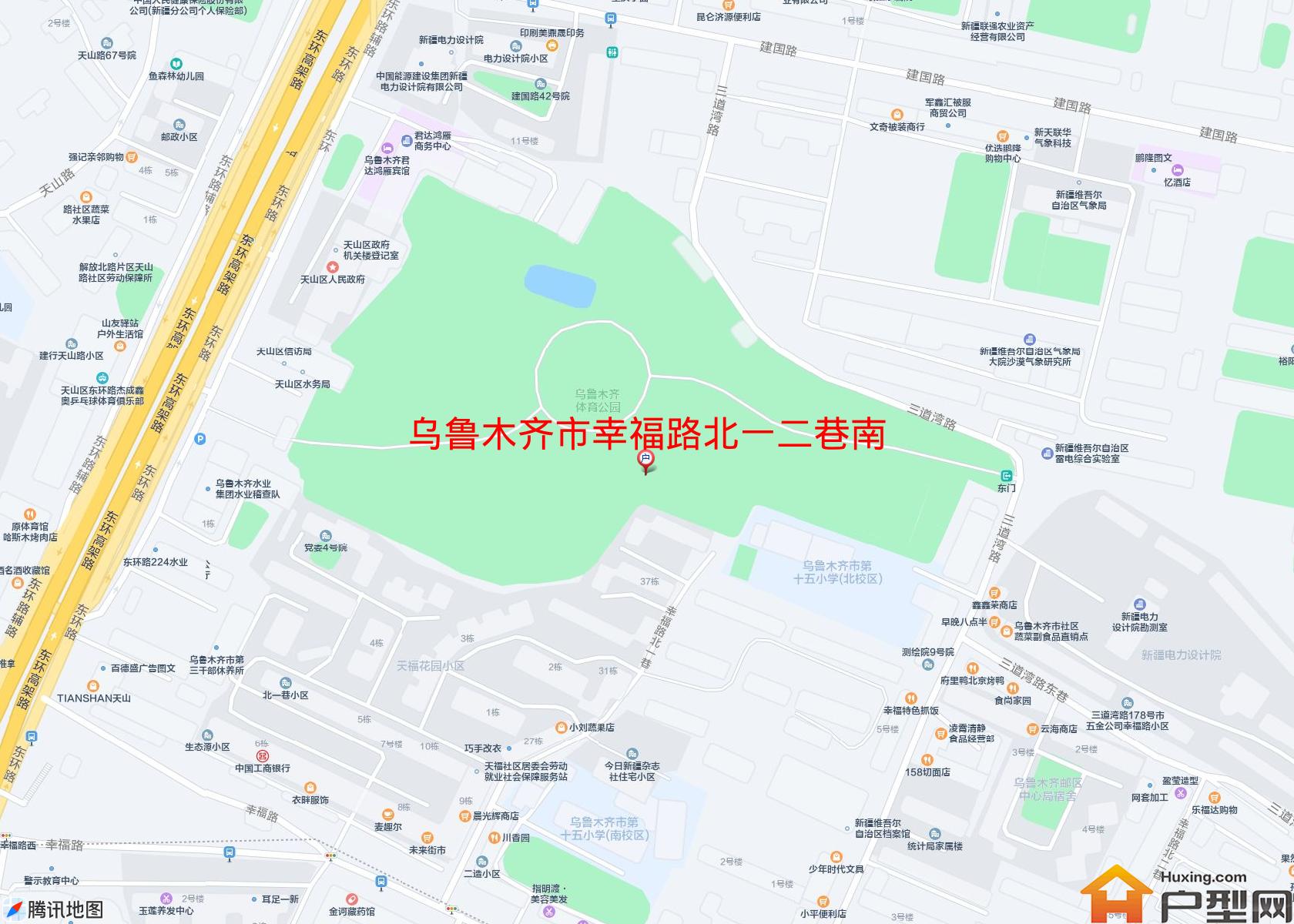 幸福路北一二巷南一二小区 - 户型网