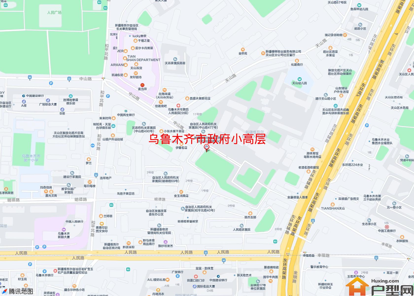 政府小高层小区 - 户型网