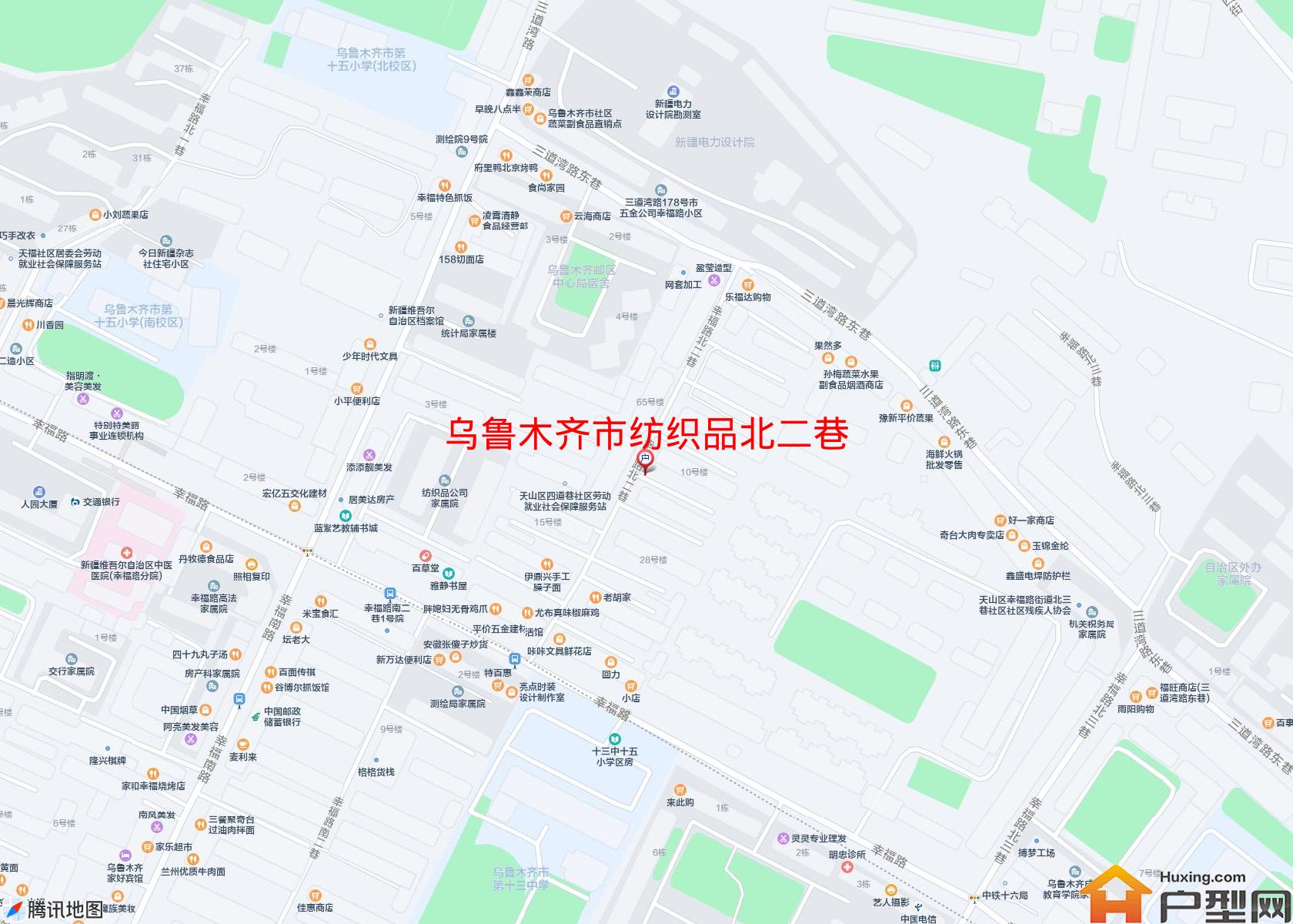 纺织品北二巷小区 - 户型网