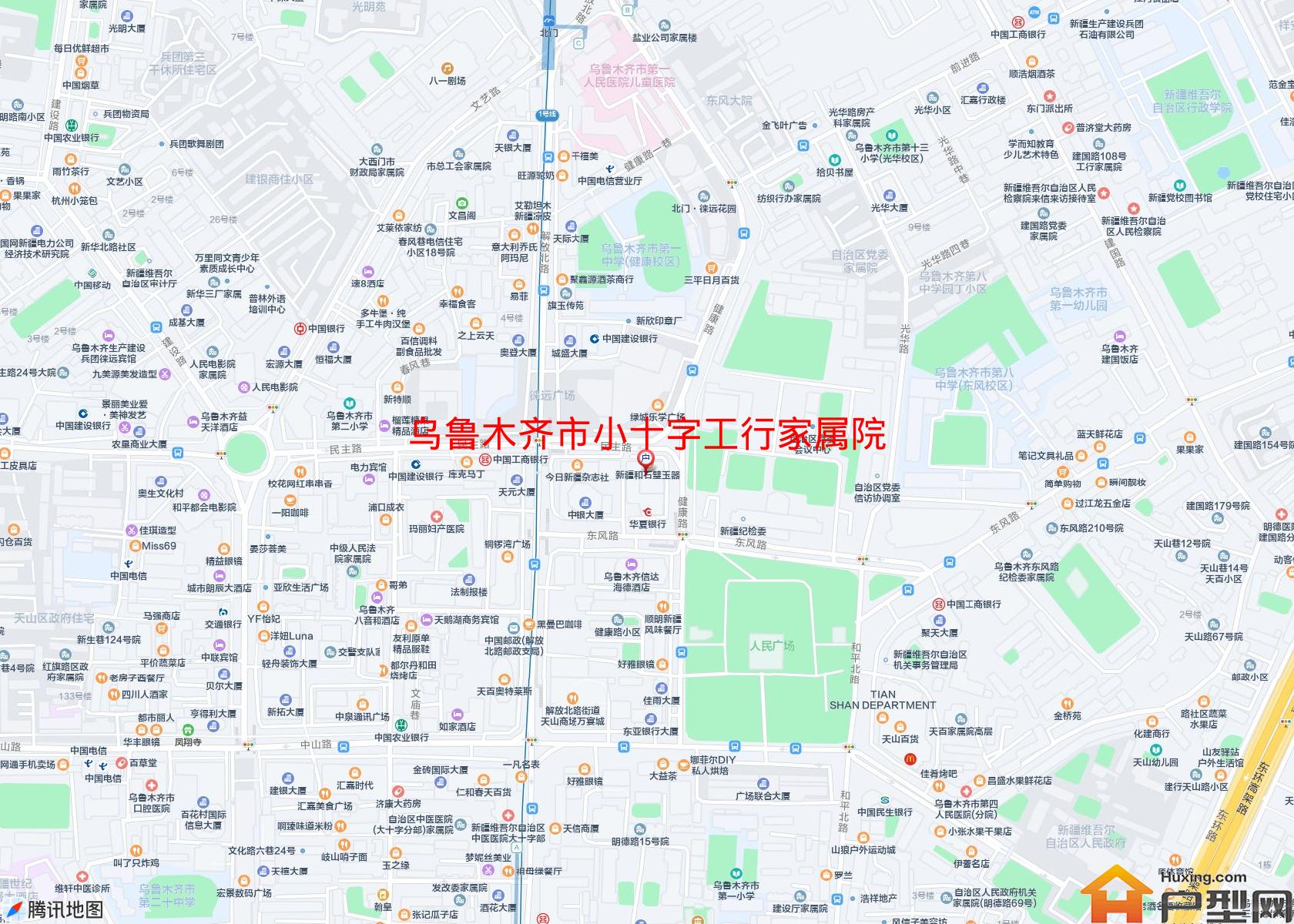 小十字工行家属院小区 - 户型网
