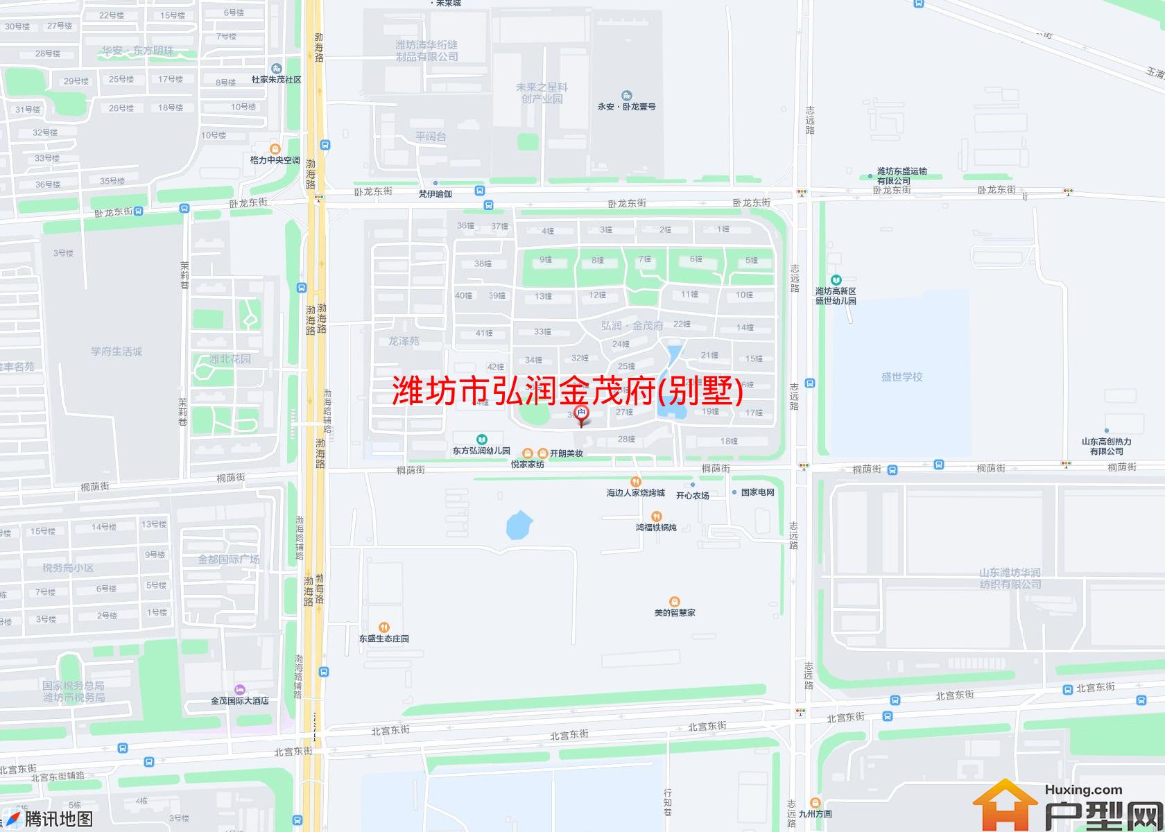 弘润金茂府(别墅)小区 - 户型网