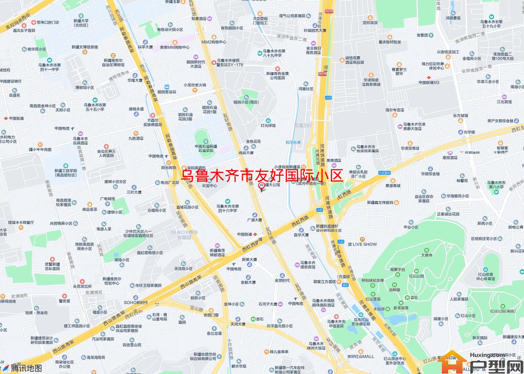 友好国际小区小区 - 户型网
