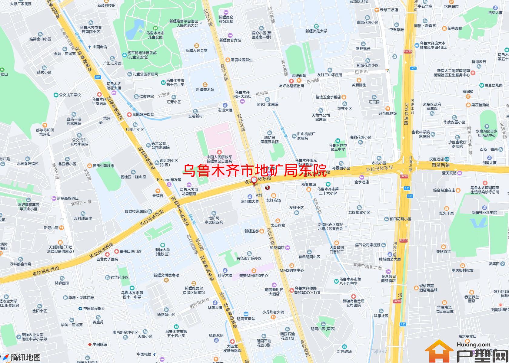 地矿局东院小区 - 户型网