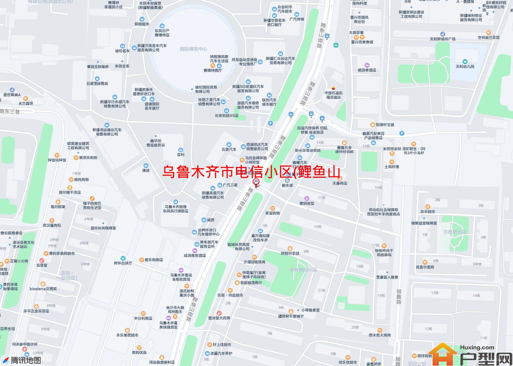 电信小区(鲤鱼山南路)小区 - 户型网