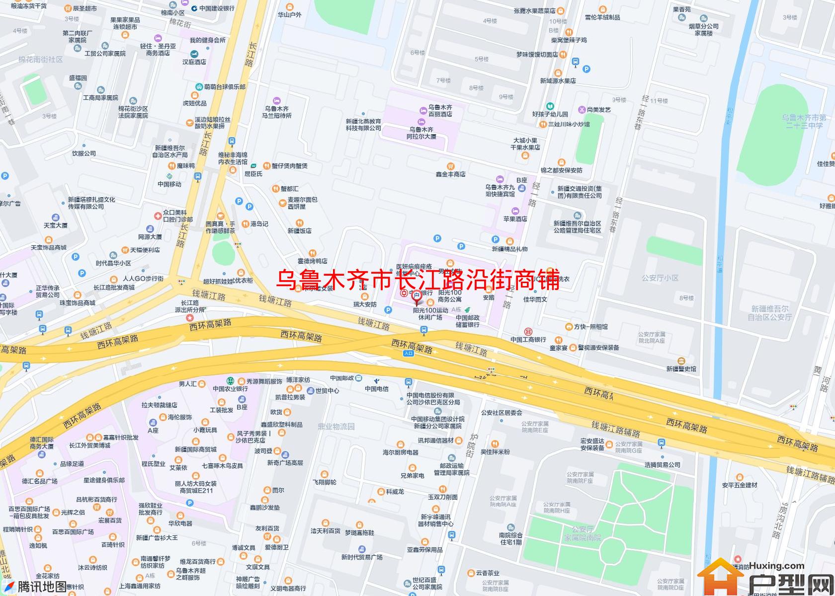 长江路沿街商铺小区 - 户型网