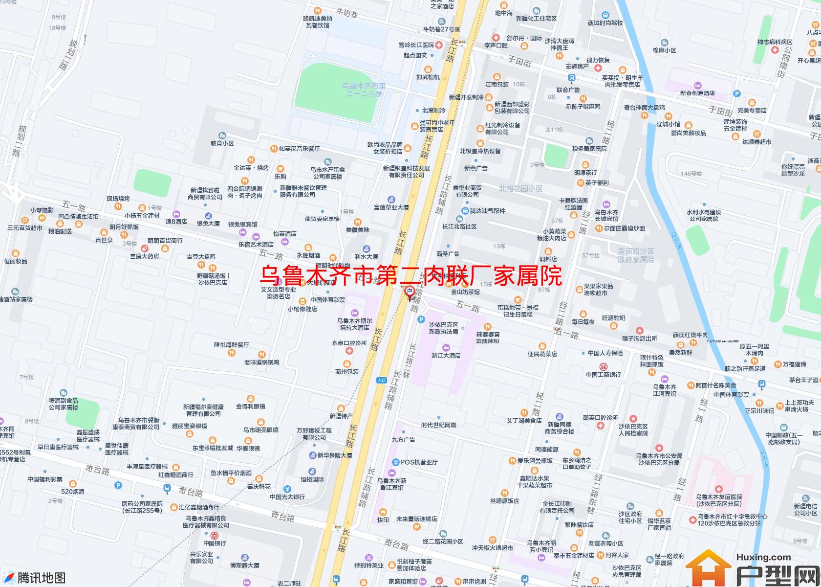 第二肉联厂家属院小区 - 户型网