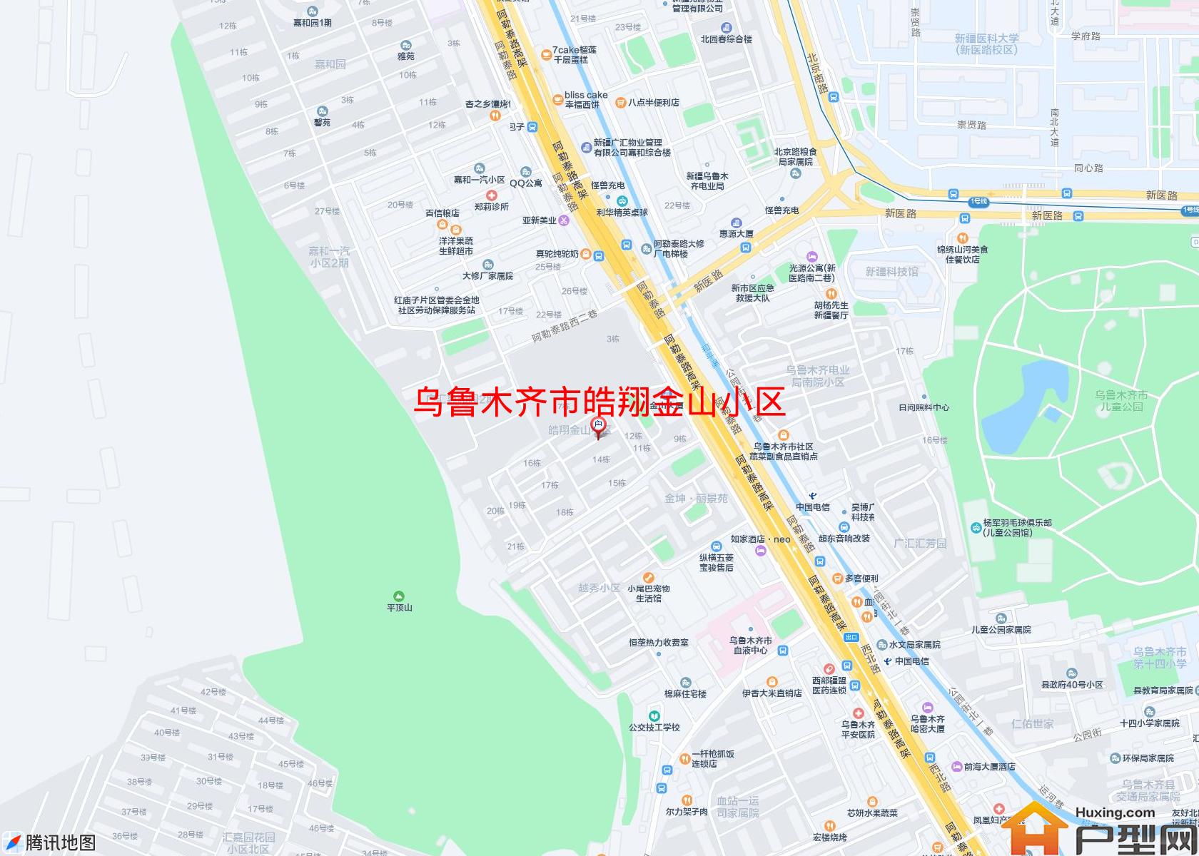 皓翔金山小区小区 - 户型网