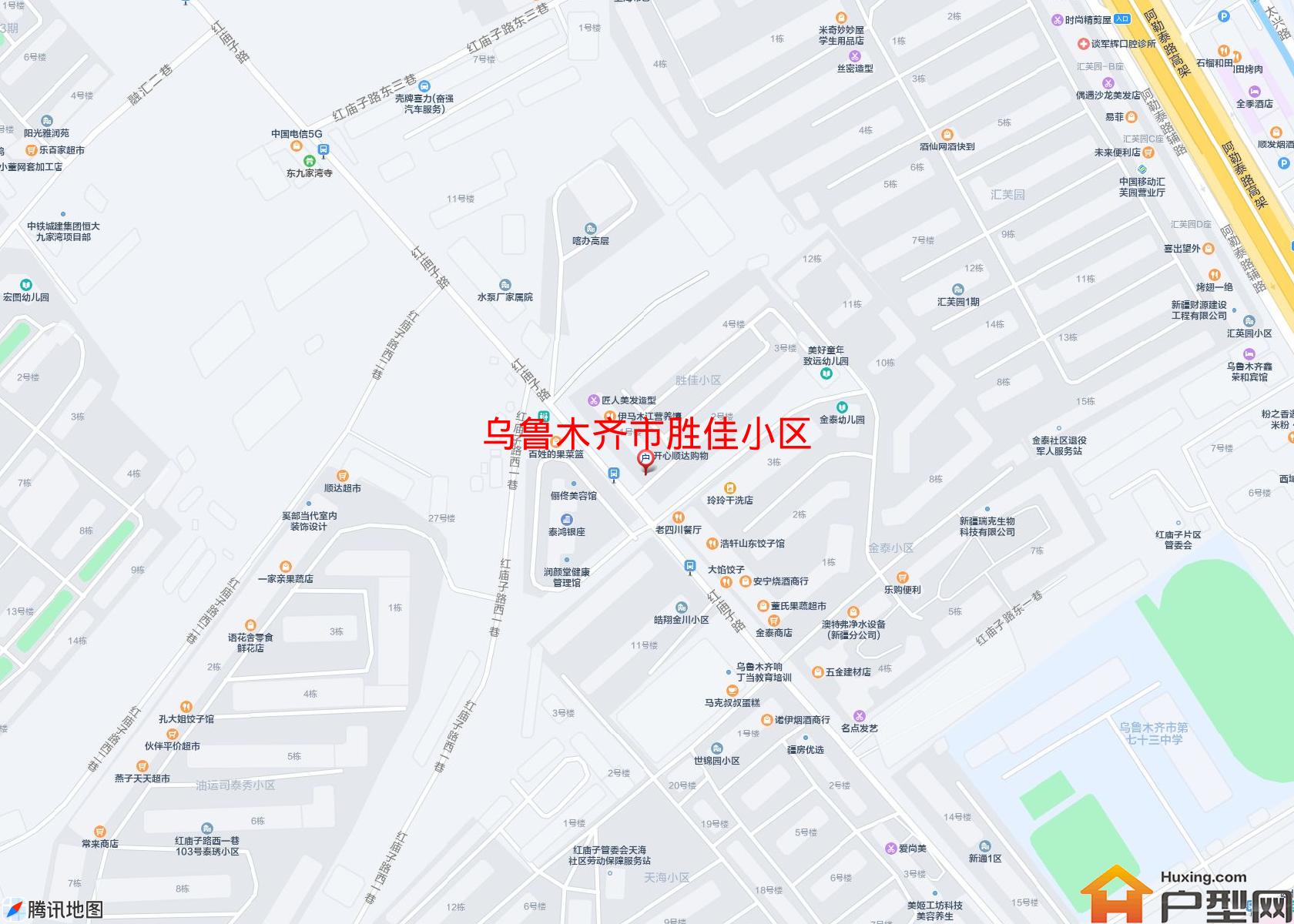 胜佳小区小区 - 户型网