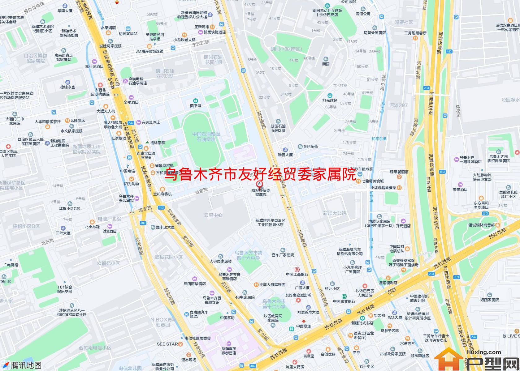 友好经贸委家属院小区 - 户型网