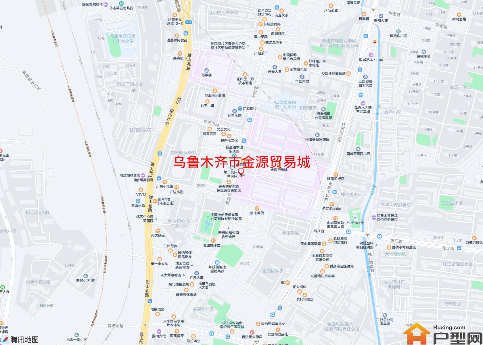 金源贸易城小区 - 户型网
