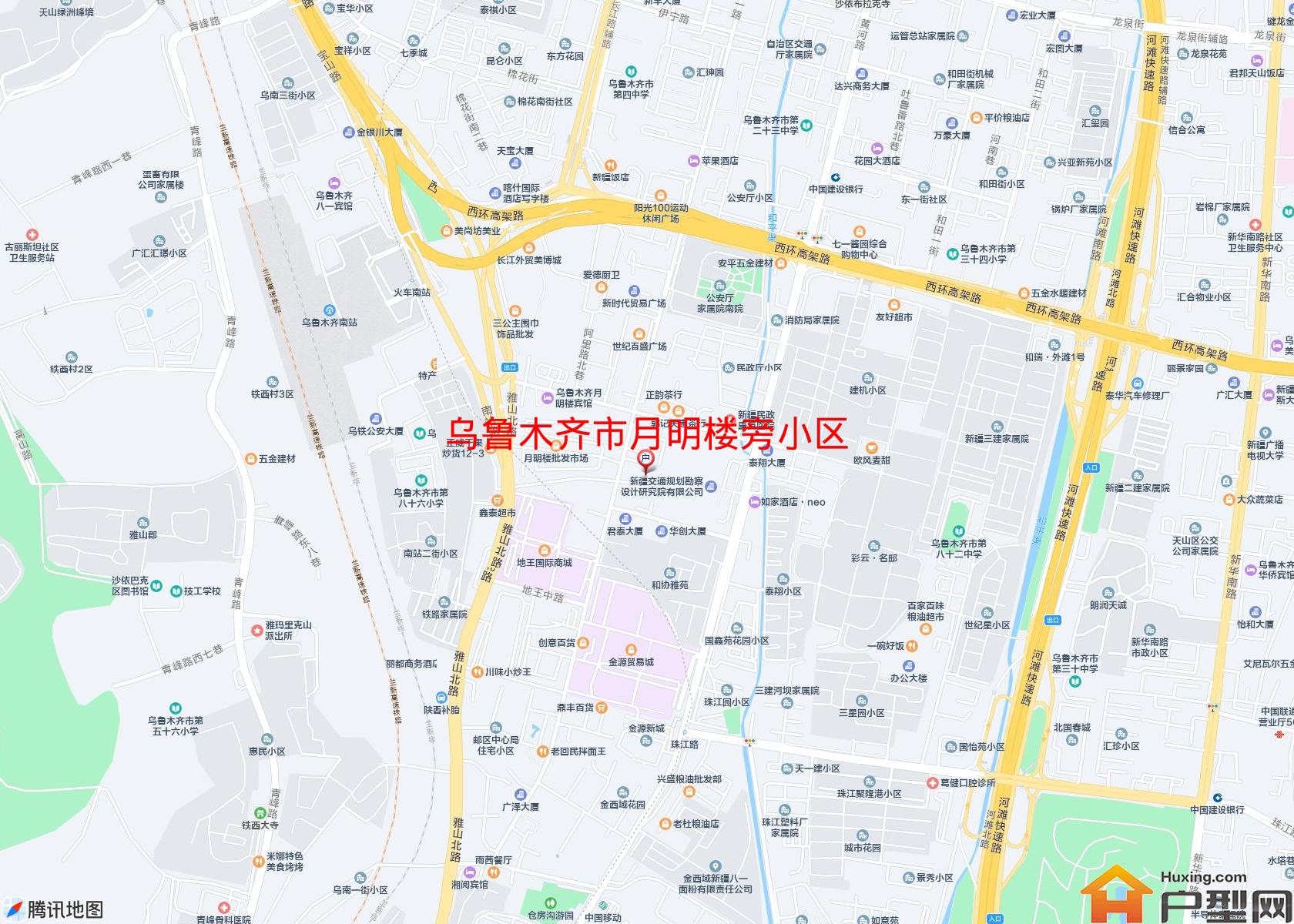 月明楼旁小区小区 - 户型网