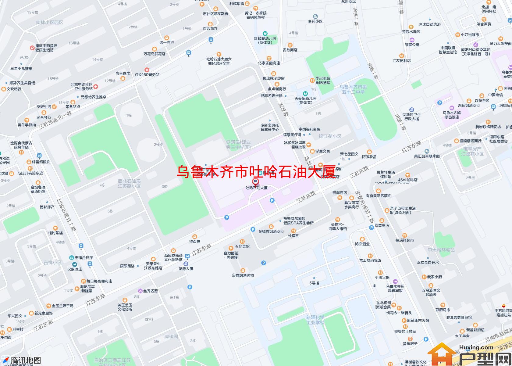 吐哈石油大厦小区 - 户型网