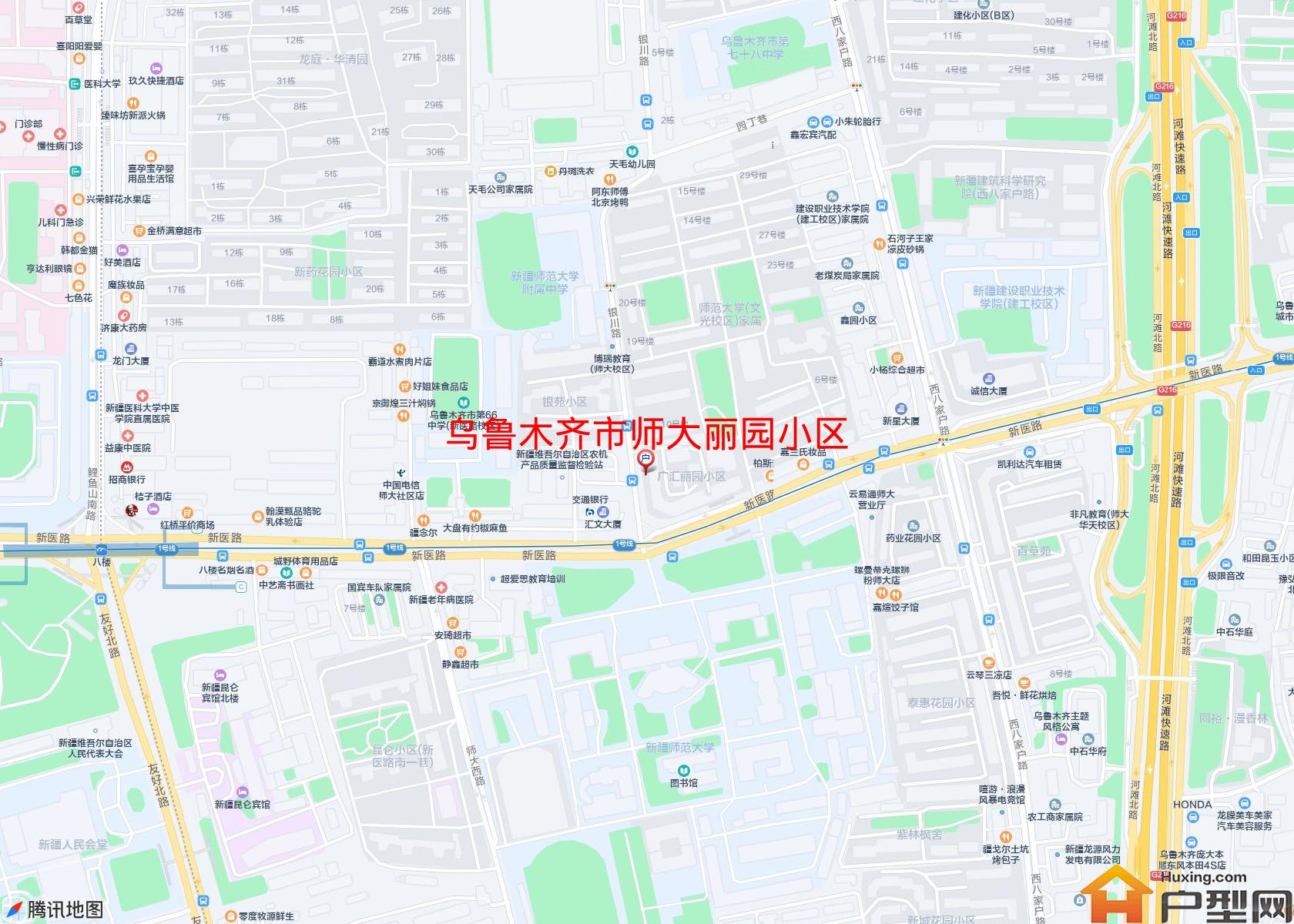 师大丽园小区小区 - 户型网