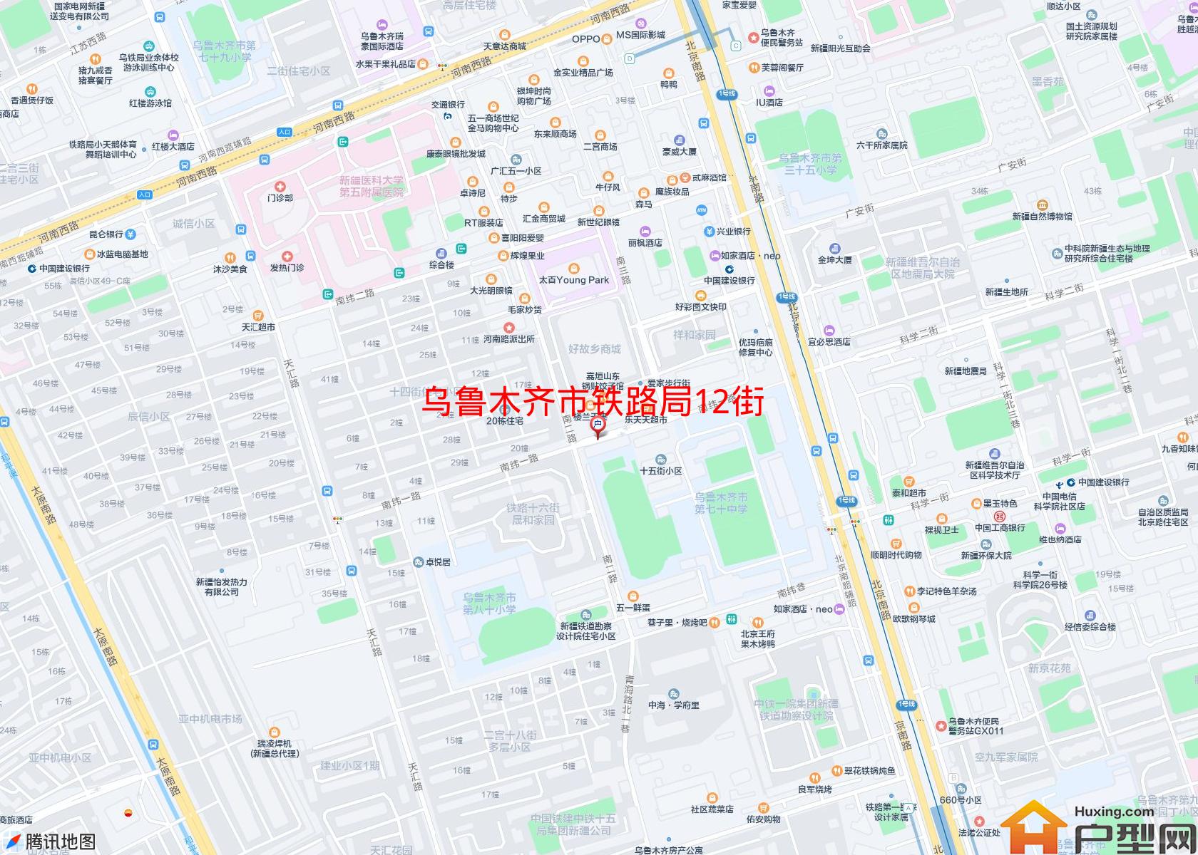 铁路局12街小区 - 户型网