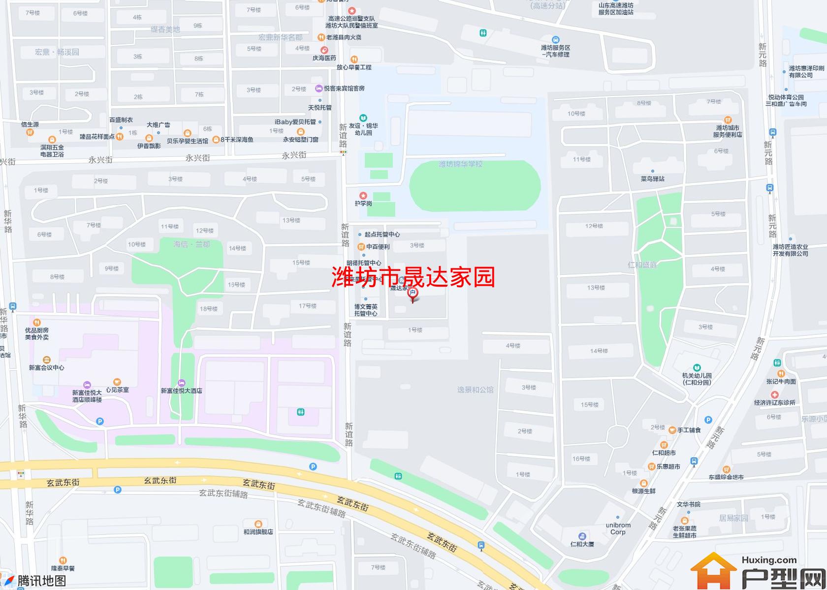 晟达家园小区 - 户型网