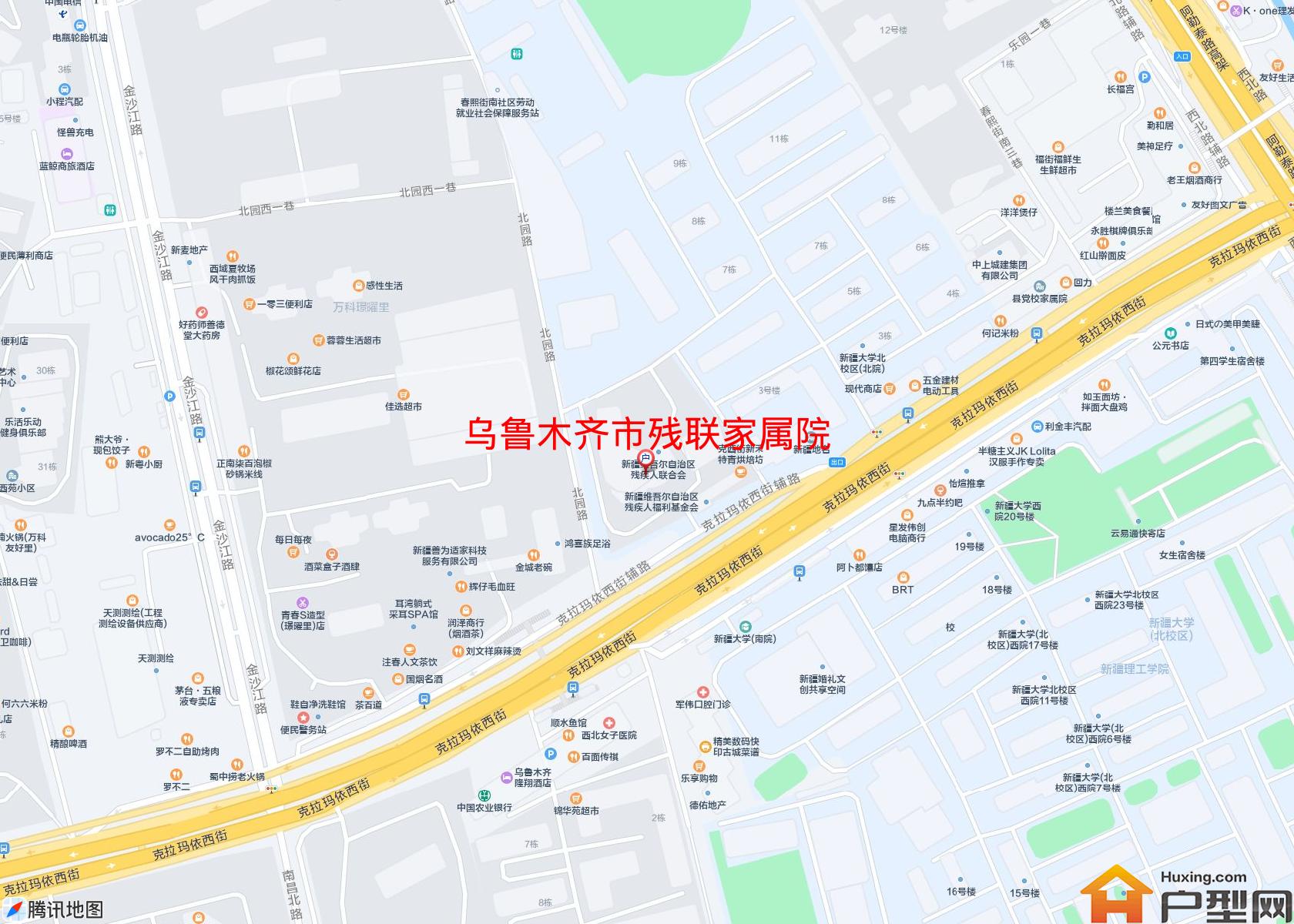 残联家属院小区 - 户型网